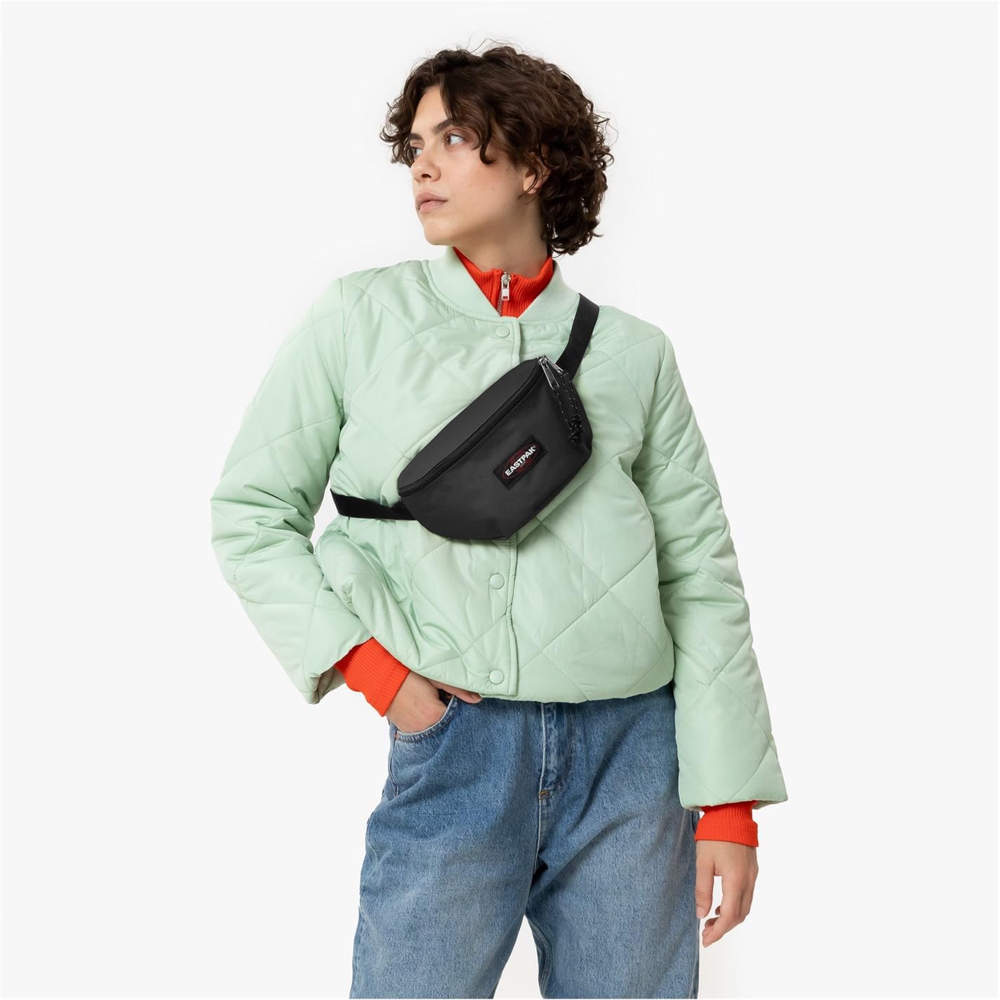 eastpak-springer-marsupio-uomo-nero-poliestere-idrorepellente image 2