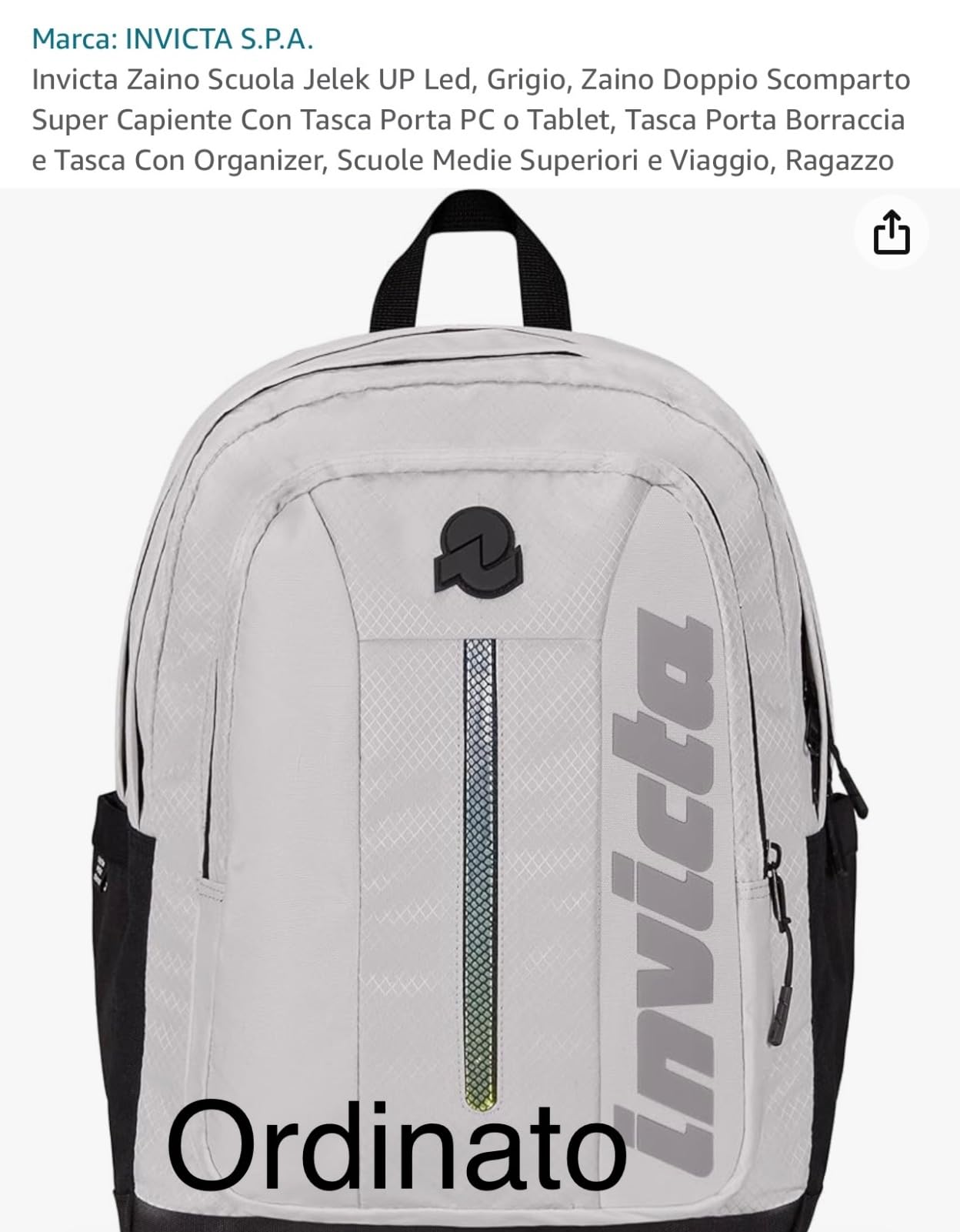 Bello ma il bianco si sporca