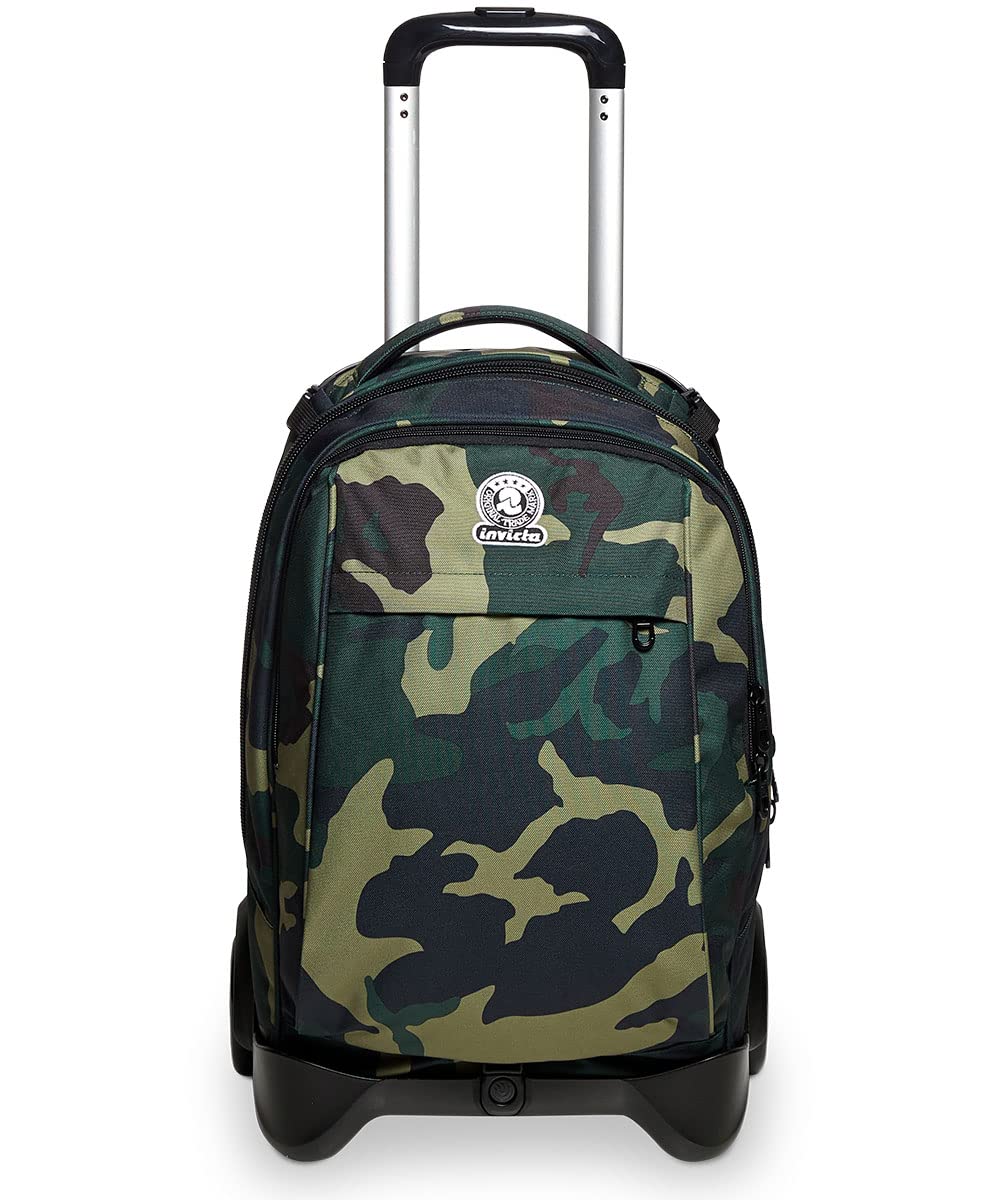 invicta-trolley-new-tech-camouflage-3-in-1-zaino-con-carrello-sganciabile-verde- image 2