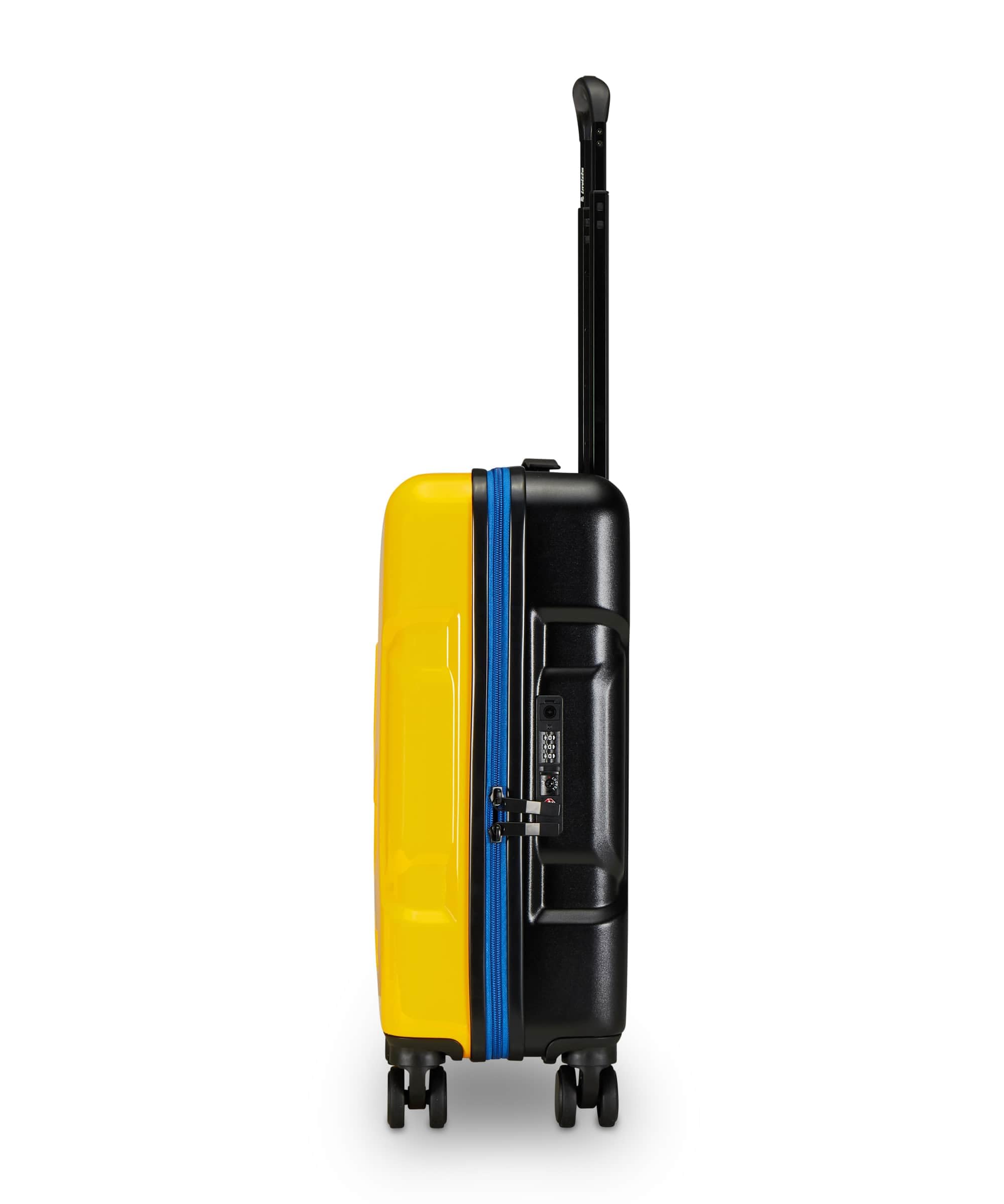 invicta-travel-trolley-rigido-bagaglio-a-mano-giallo-33l-4-ruote-girevoli-tsa-lo image 4
