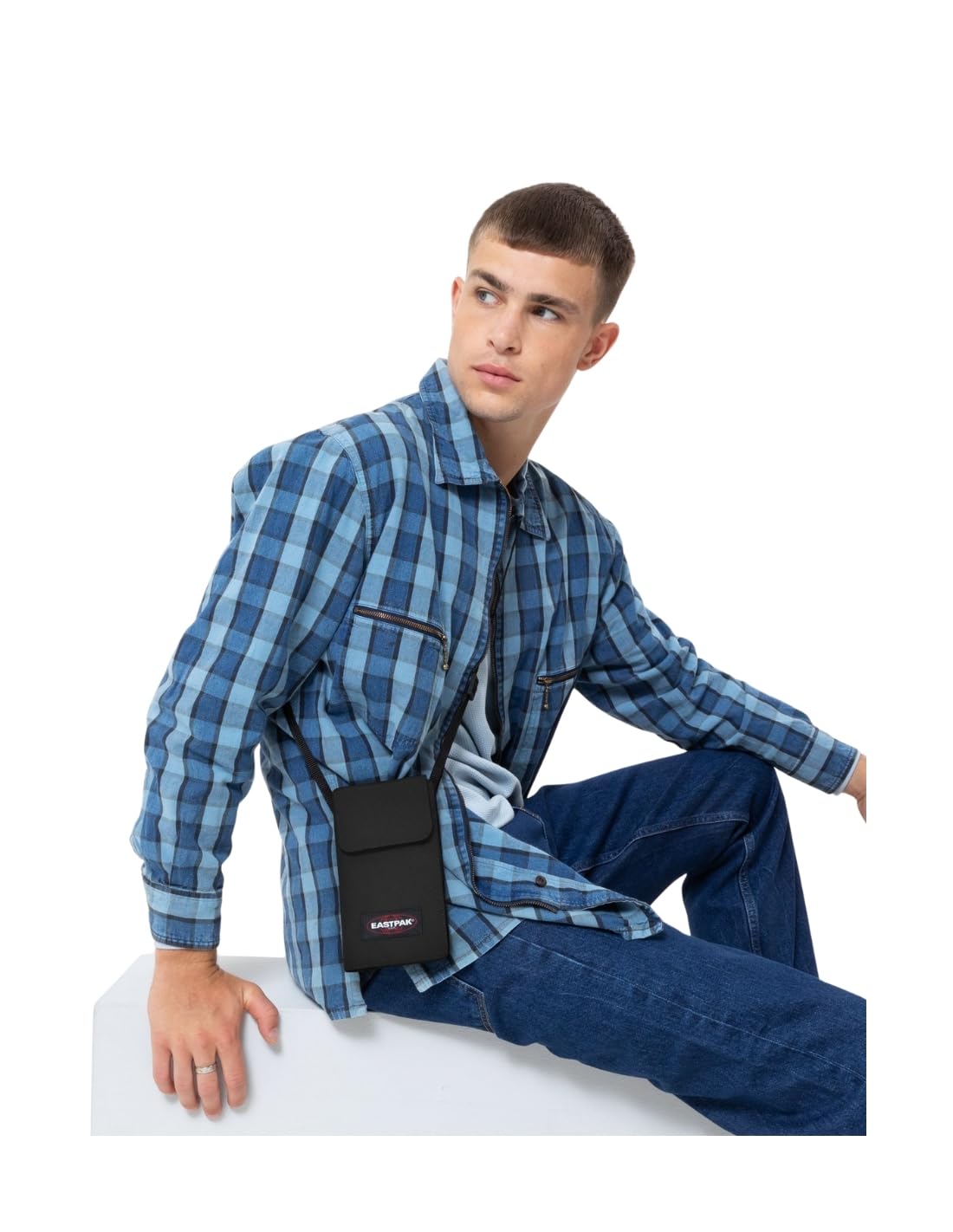 eastpak-daller-pouch-portafoglio-nero image 2