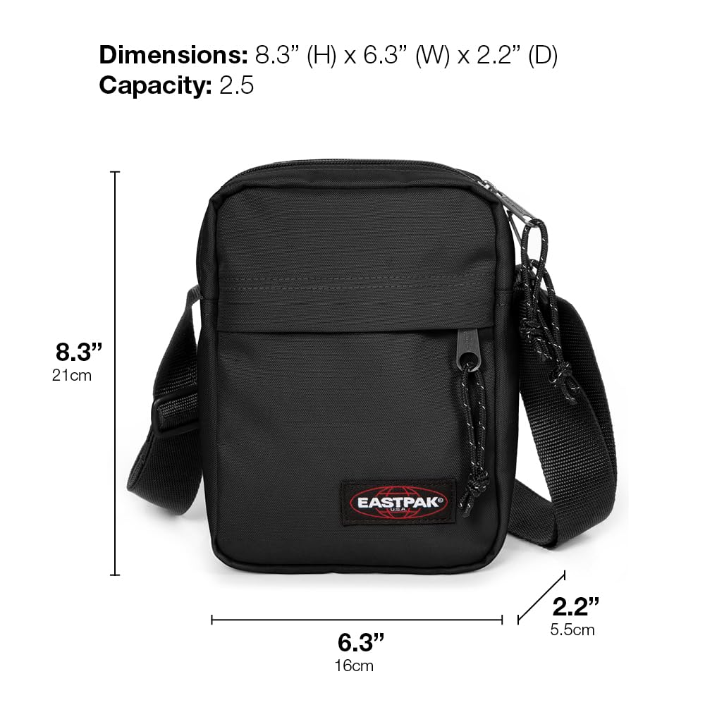 eastpak-the-one-borsa-a-tracolla-uomo-blu-navy-nylon-21x16x5-5-cm image 6