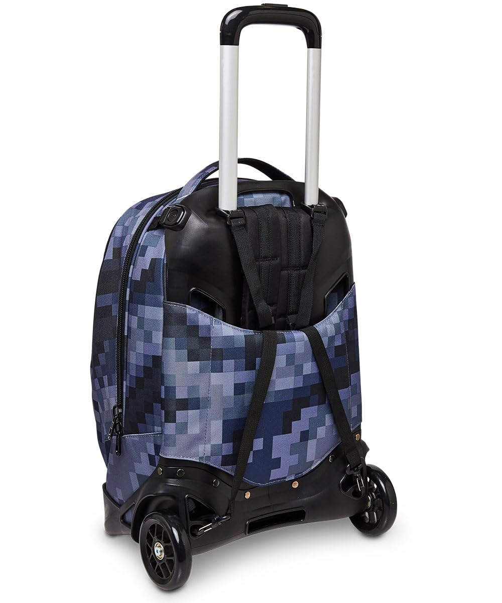 invicta-trolley-sganciabile-new-tech-fantasy-blu-pixel-camo-3-in-1-zaino-carrell image 5