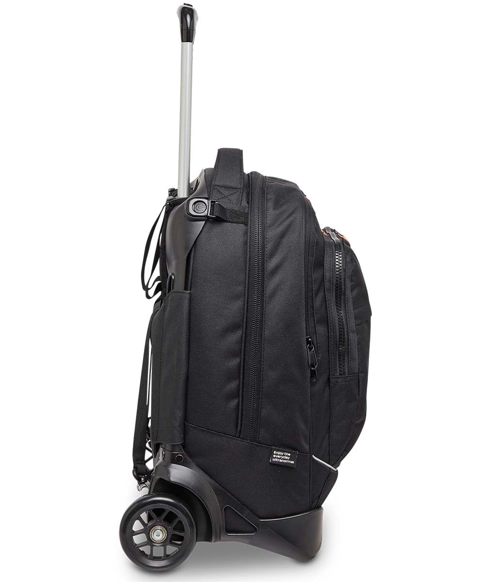 invicta-trolley-scuola-new-plug-triplo-uso-nero-con-carrello-sganciabile image 3