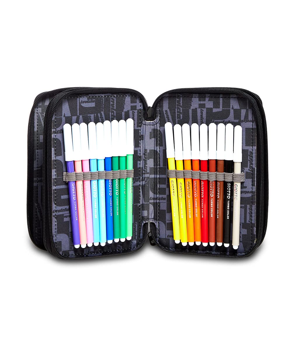 invicta-astuccio-scuola-3-zip-con-accessori-completi image 3