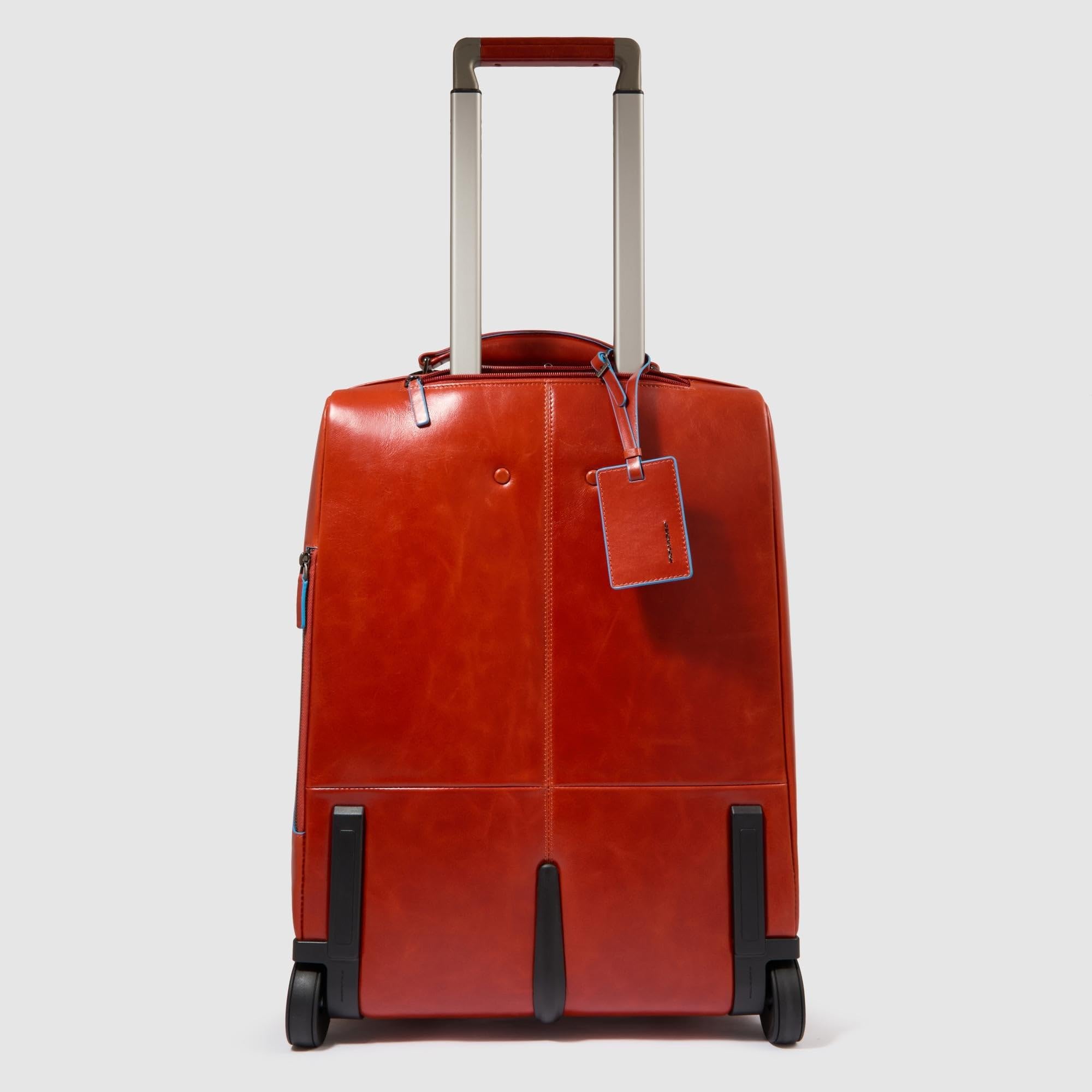 piquadro-trolley-cabina-porta-abiti-blue-square-in-pelle-unisex-colore-rame image 3
