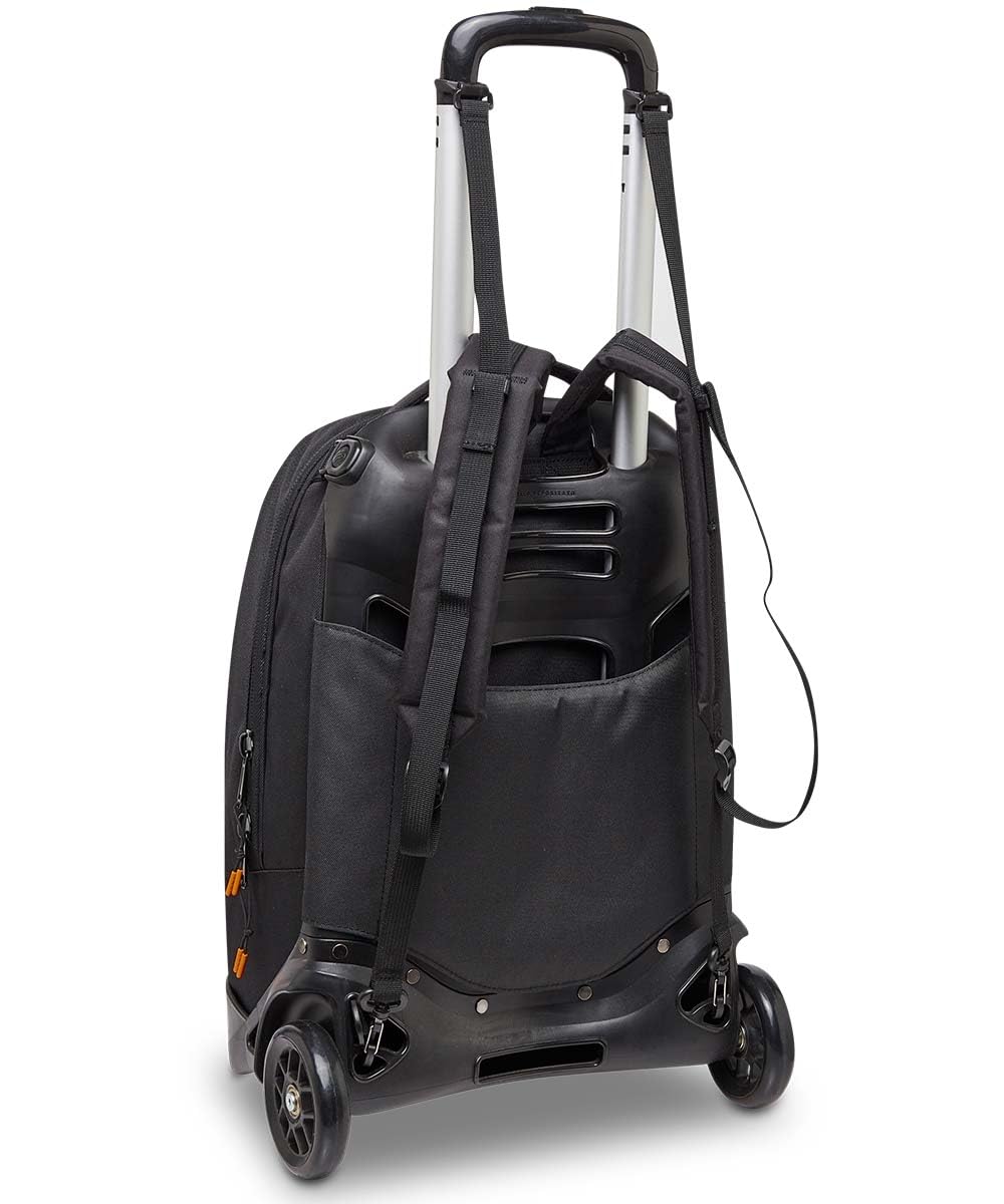 invicta-trolley-scuola-new-plug-triplo-uso-nero-con-carrello-sganciabile image 6