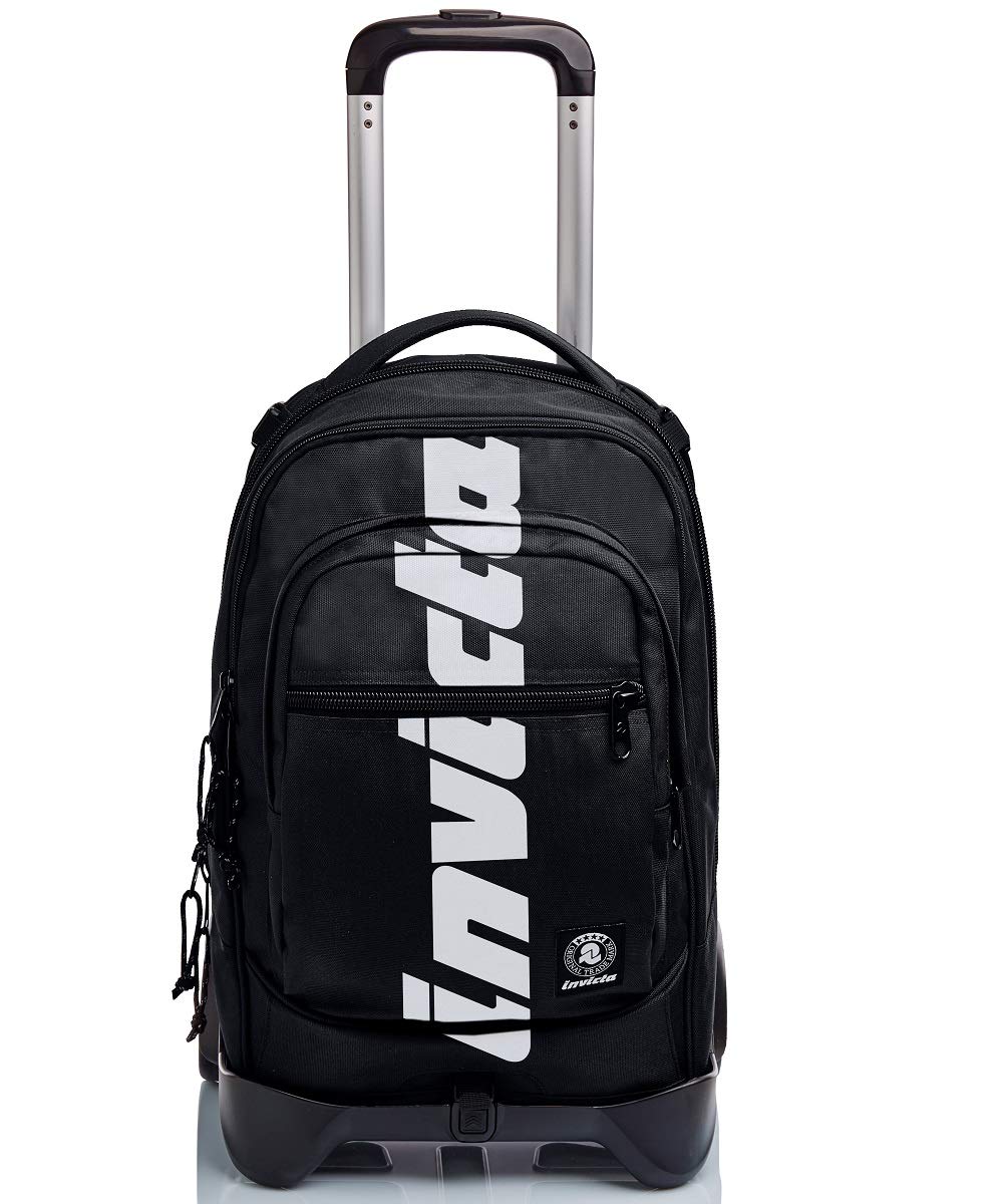 invicta-trolley-scuola-sganciabile-plug-3-in-1-zaino-con-carrello-tasca-pc-porta image 2