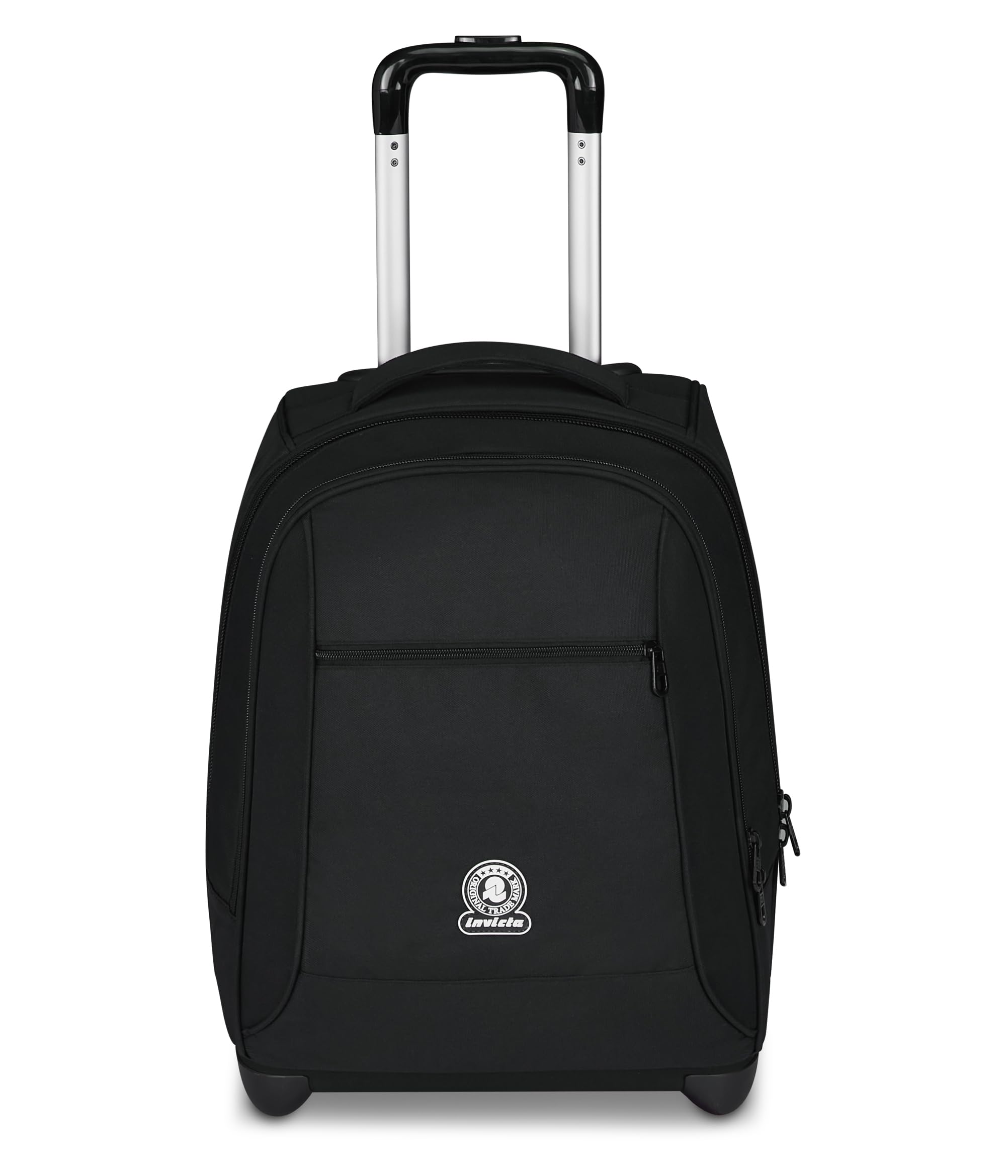 invicta-trolley-scuola-new-benin-solid-nero-36l-2-in-1-trolley-e-zaino-per-scuol image 2