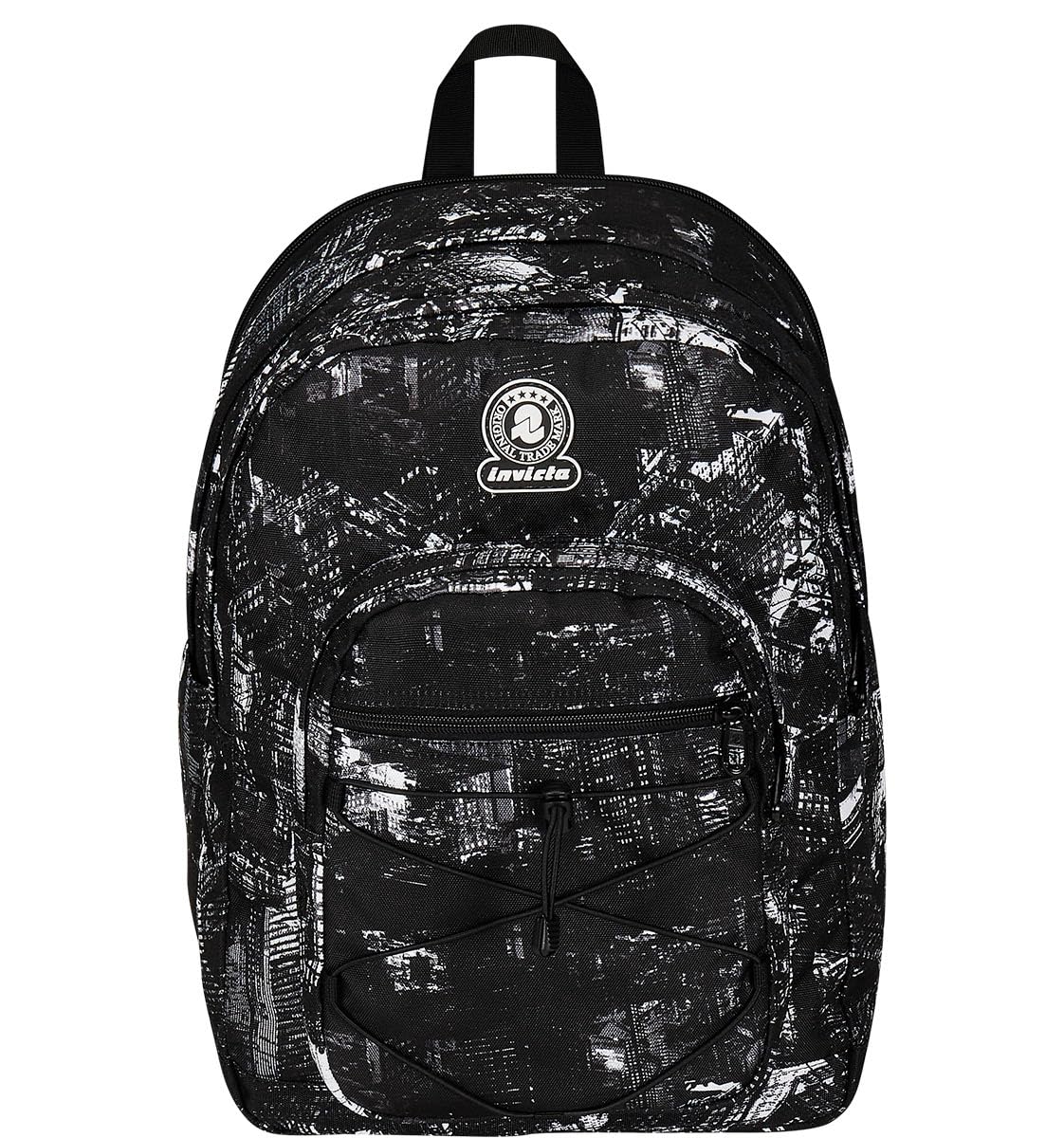 invicta-zaino-scuola-dial-full-space-fantasy-nero-41-45-litri-doppio-scomparto-c image 1