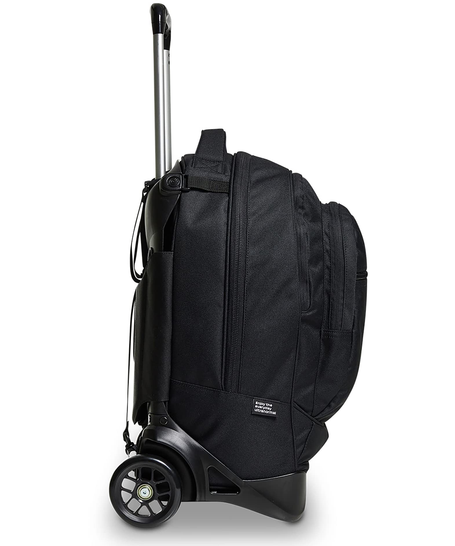 invicta-plug-trolley-scuola-sganciabile-3-in-1-nero-37l-con-organizer-e-tessuto- image 2
