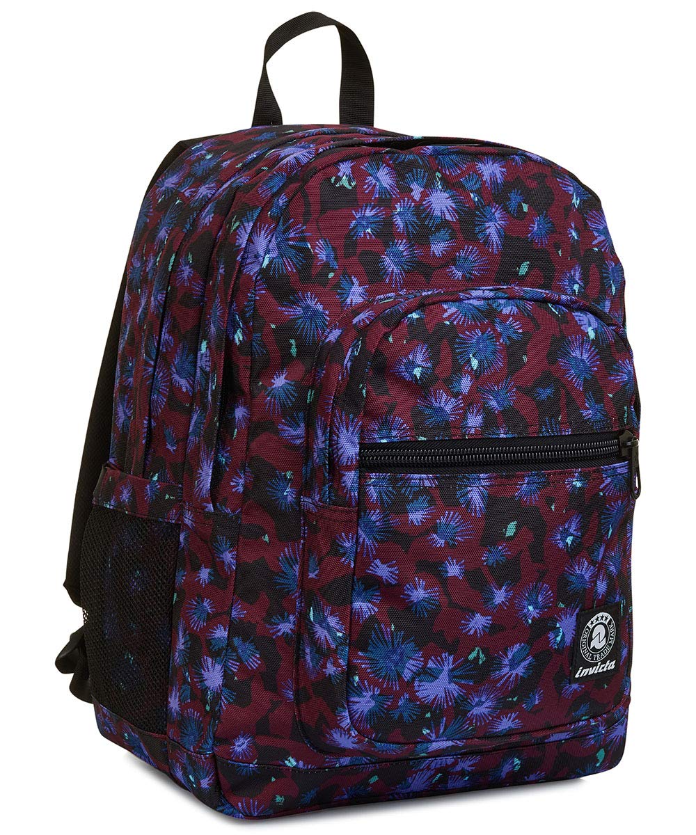 invicta-zaino-jelek-fantasy-38l-doppio-scomparto-tasca-pc-poliestere-riciclato-p image 2