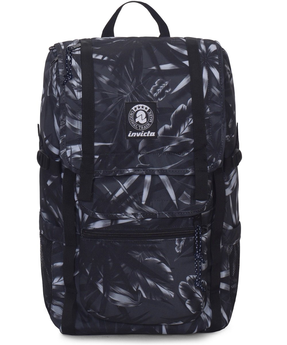 invicta-carlson-zaino-triko-bianco-nero-con-tasca-porta-pc-imbottita-27-litri-un image 1