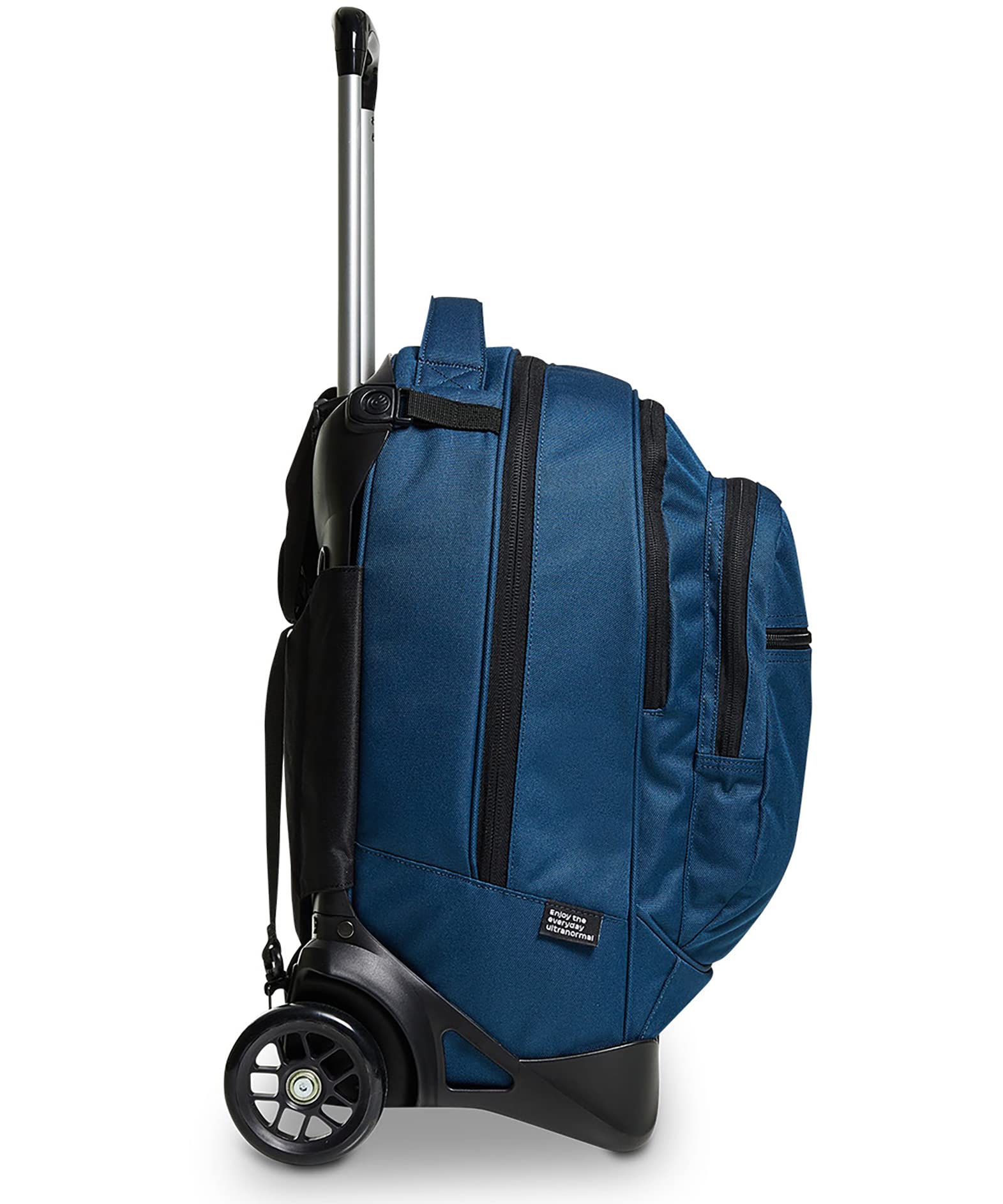 invicta-new-plug-trolley-scuola-3-in-1-sganciabile-blu-37l-zaino-carrello-unisex image 2