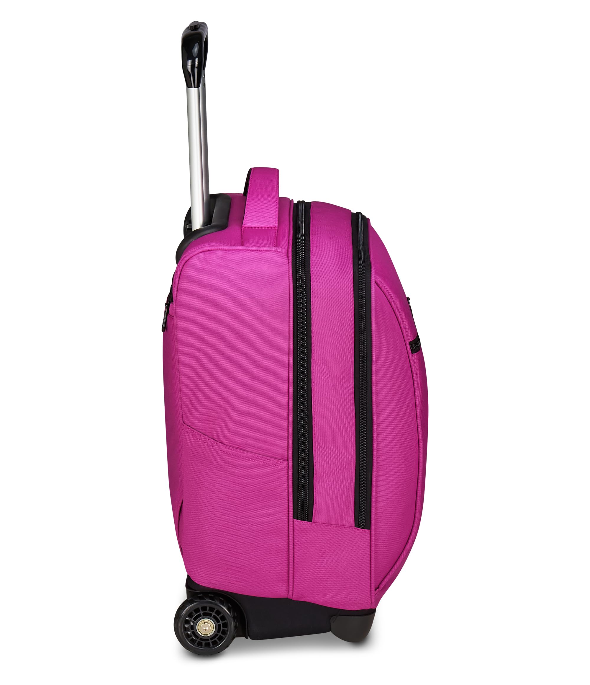 invicta-trolley-scuola-new-benin-solid-fucsia-2-in-1-trolley-e-zaino image 3