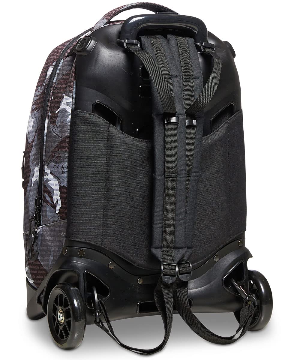 invicta-new-plug-fantasy-trolley-scuola-sganciabile-3-in-1-bianco-nero image 6