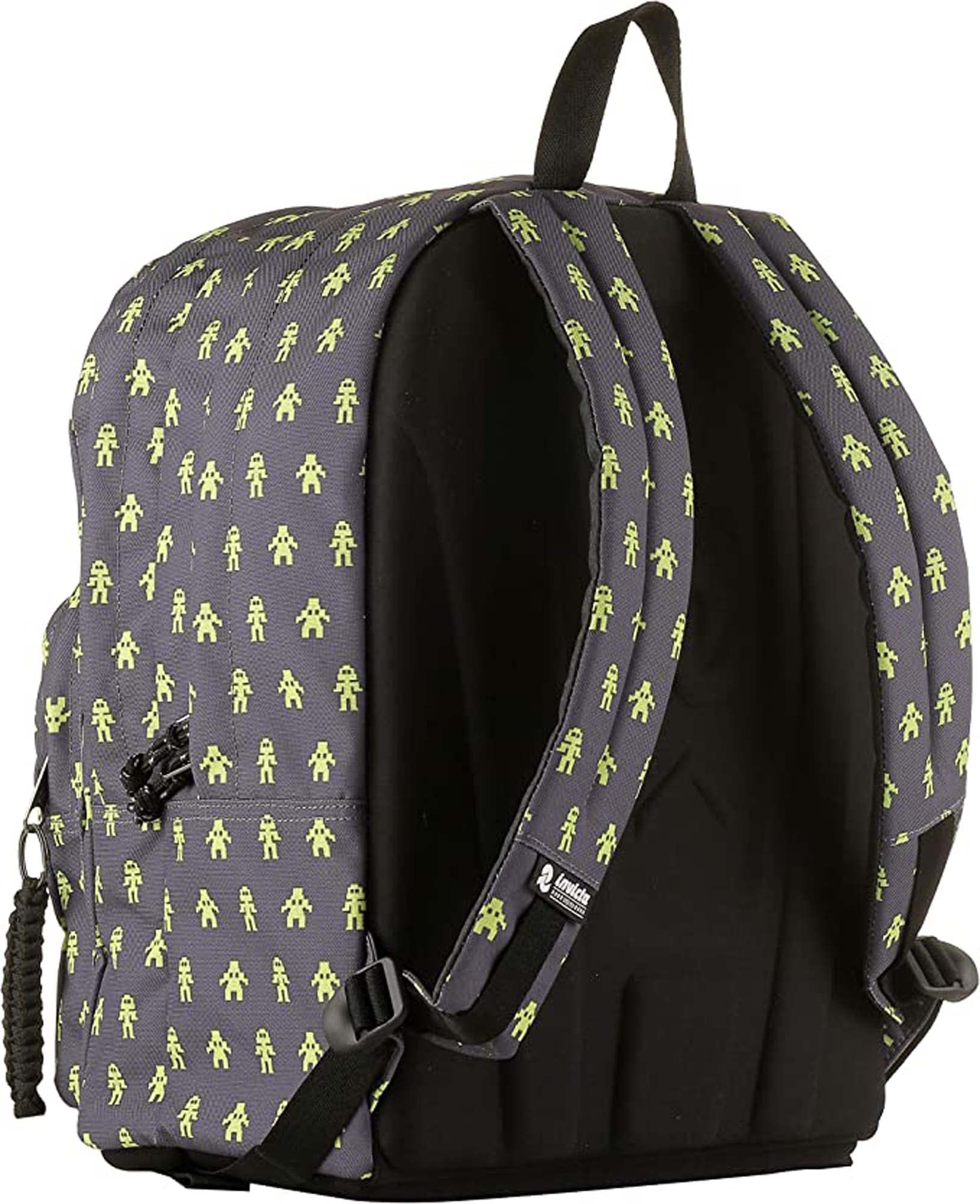 invicta-format-zaino-grigio-38l-con-tasca-pc-e-doppio-scomparto image 4