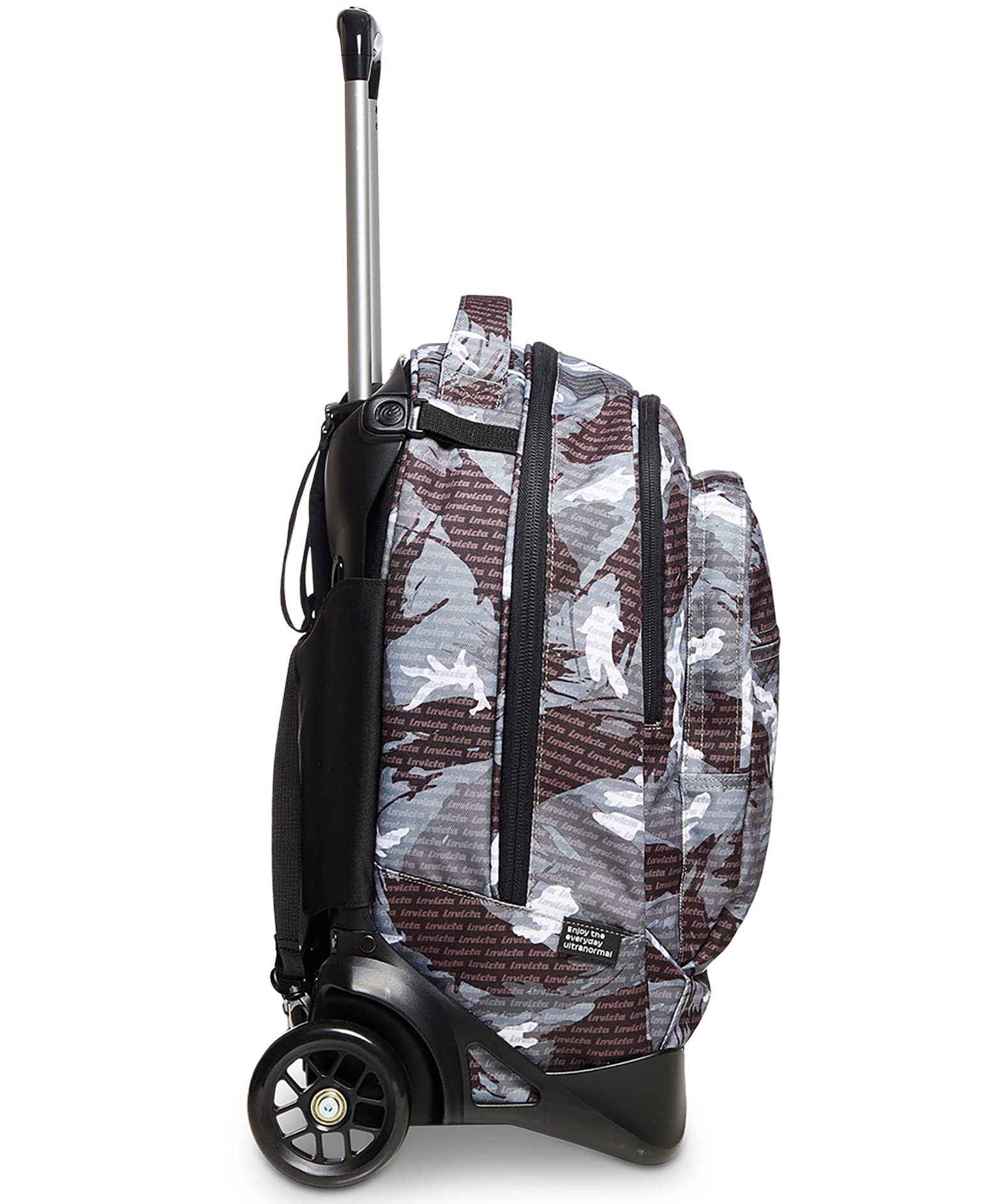 invicta-new-plug-fantasy-trolley-scuola-sganciabile-3-in-1-bianco-nero image 2