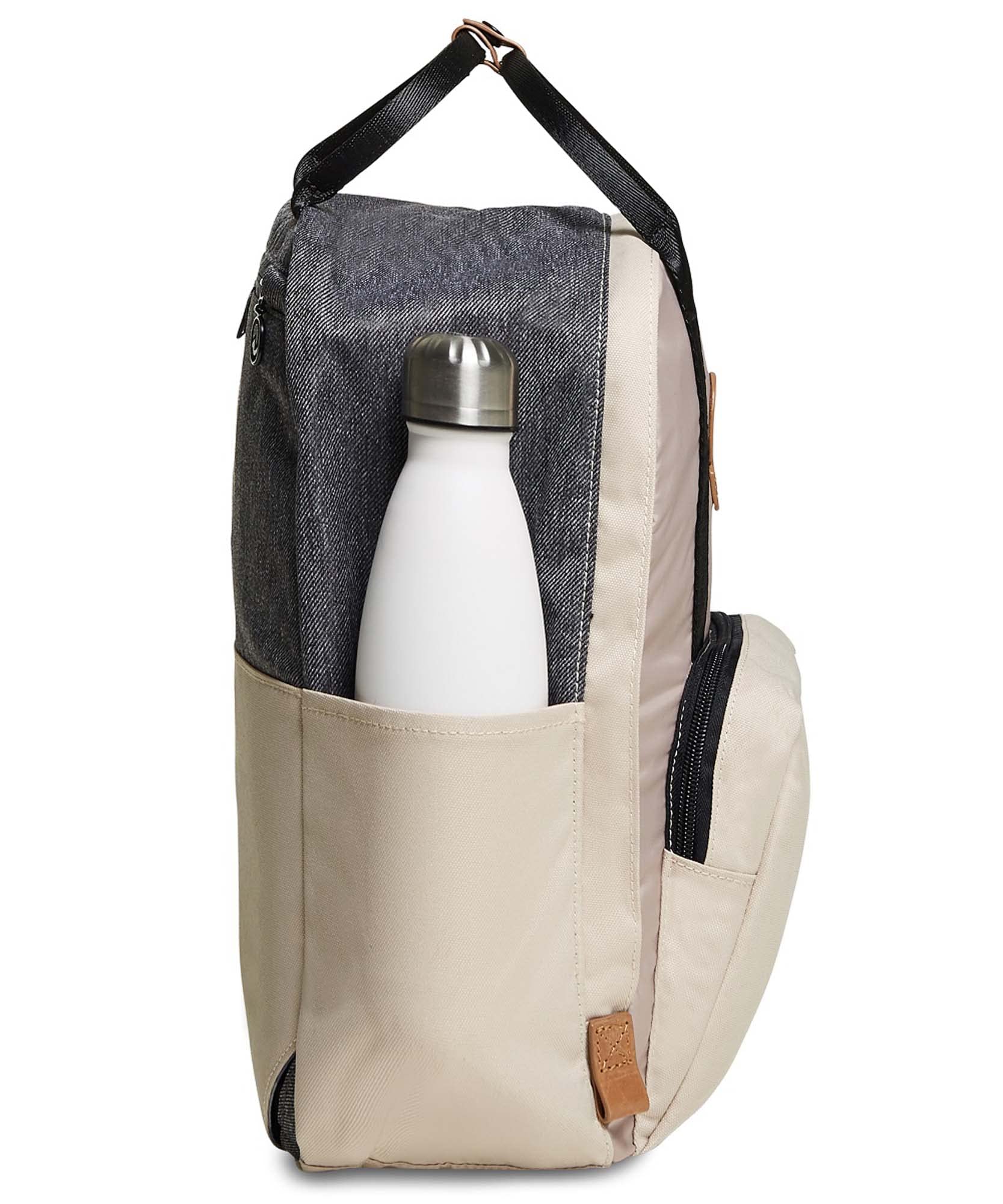 invicta-zaino-shylla-donna-con-tasca-pc-13-e-tessuto-eco image 2