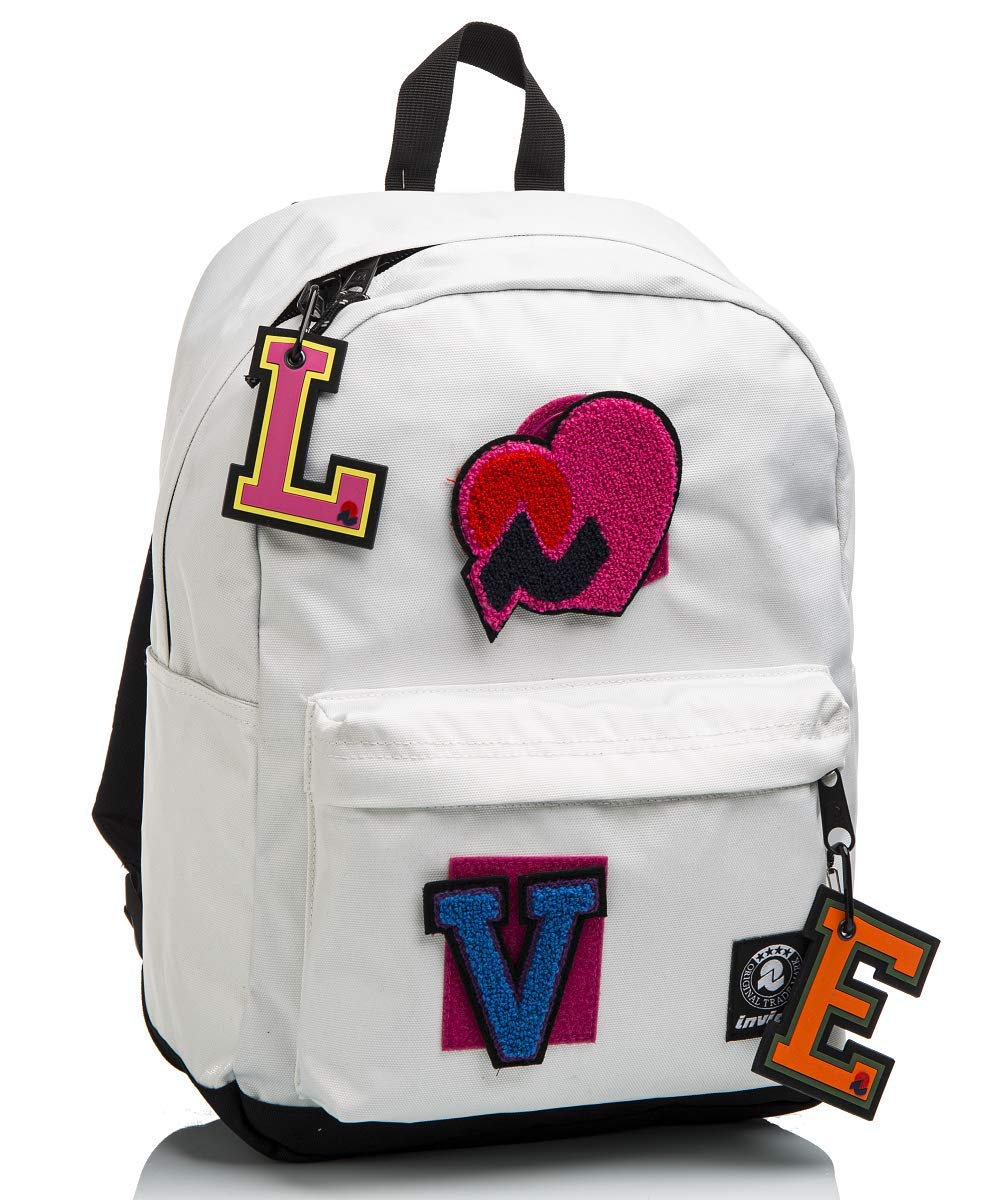 zaino-invicta-carlson-27l-bianco-veloce-e-funzionale image 2