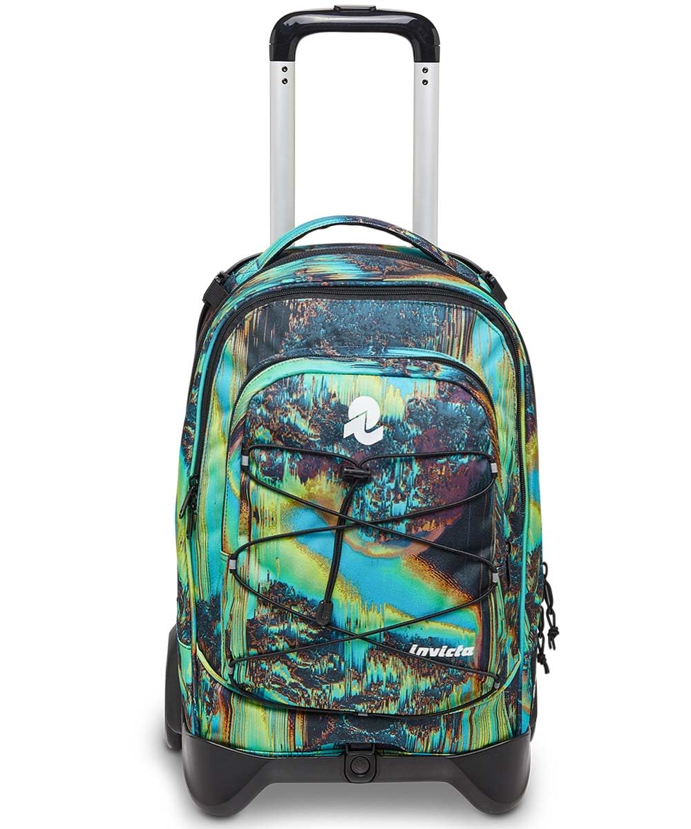 invicta-new-plug-trolley-2-0-grs-per-bambini-e-ragazzi-100mm-ruote-blu-digital-b image 2