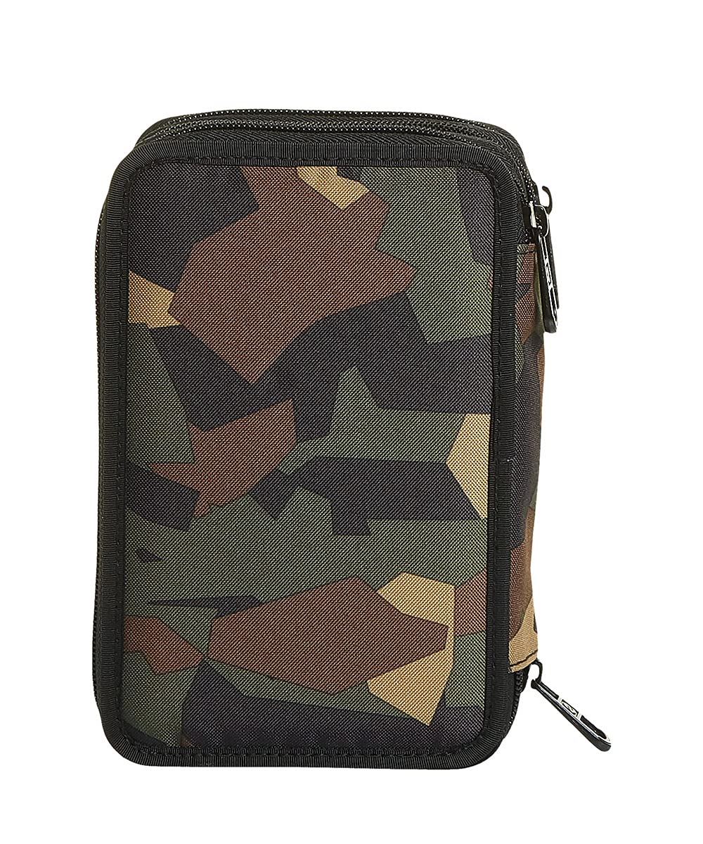 invicta-astuccio-3-zip-twist-camo-verde-triplo-scomparto-con-kit-cancelleria-inc image 6
