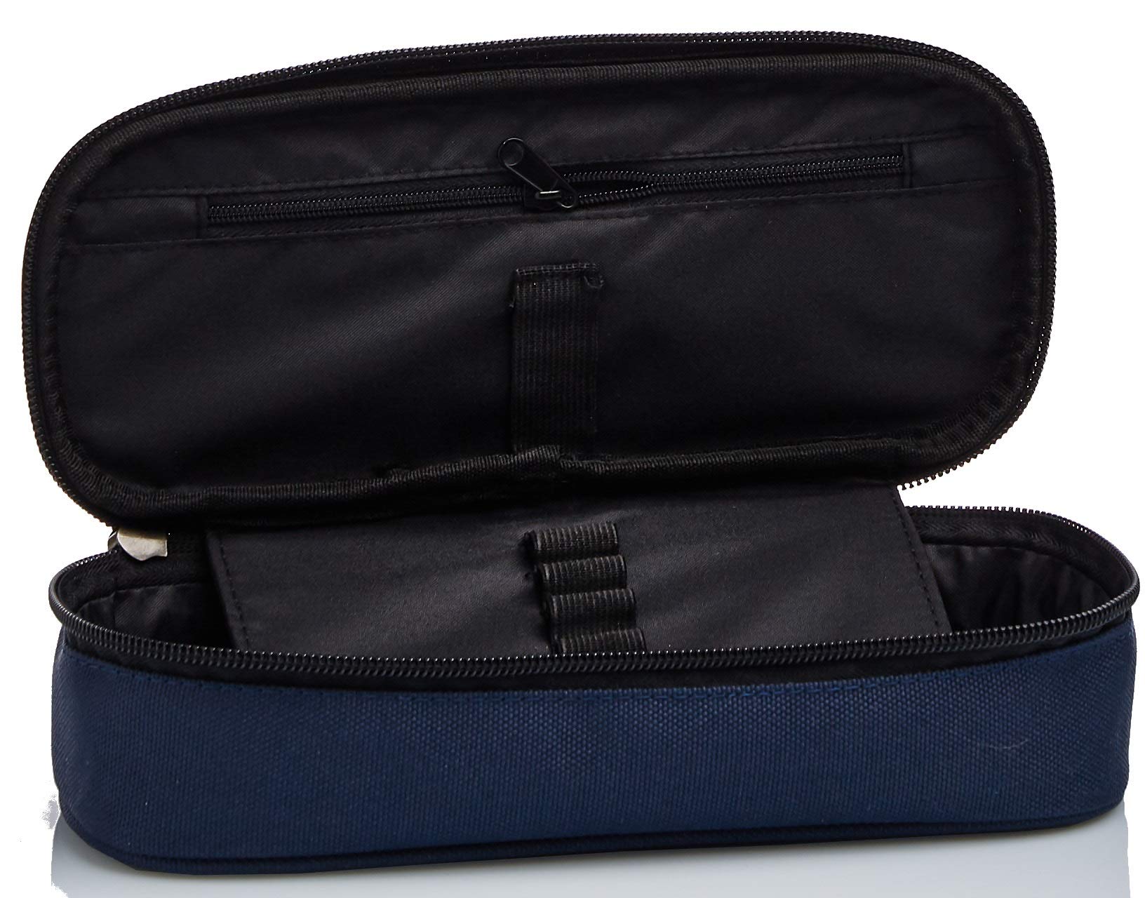 invicta-portapenne-round-plu-benin-blu-mono-scomparto-con-organizer image 2
