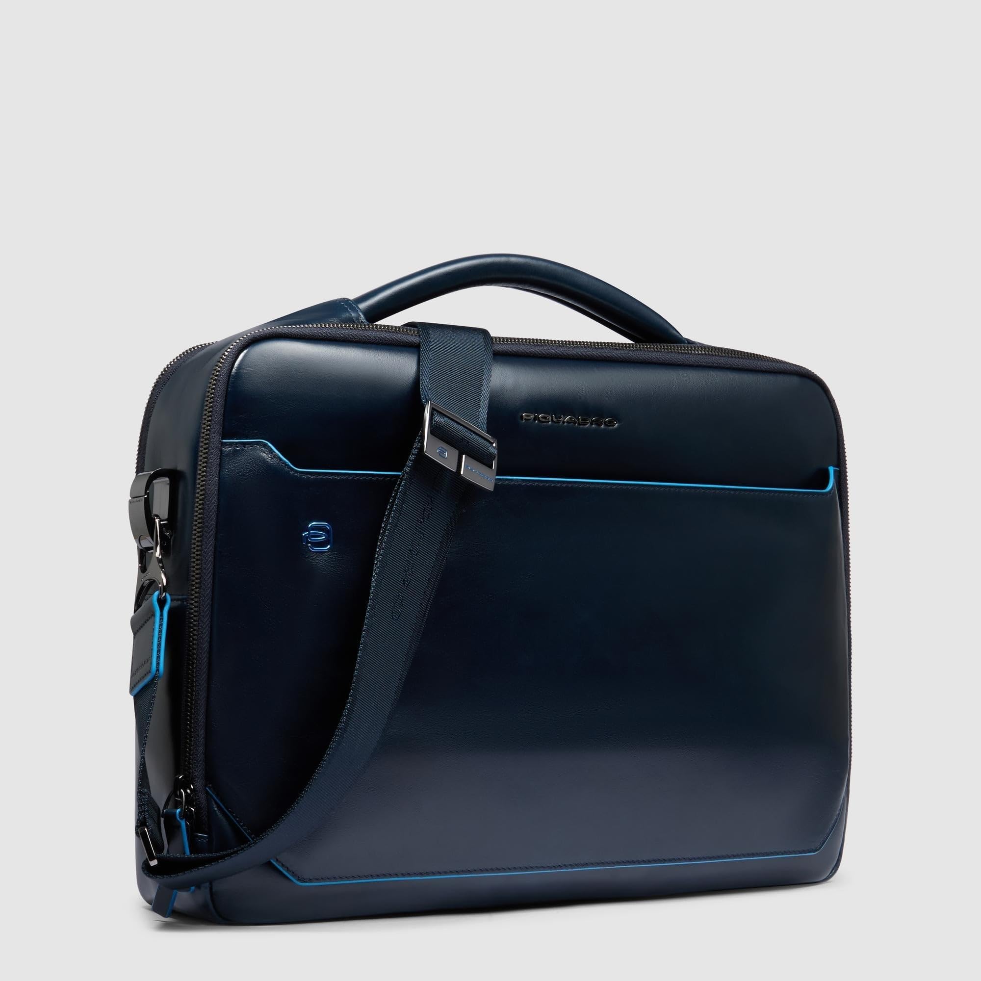 piquadro-blue-square-borsa-porta-pc-15-6-in-pelle-unisex-con-aggancio-per-trolle image 2