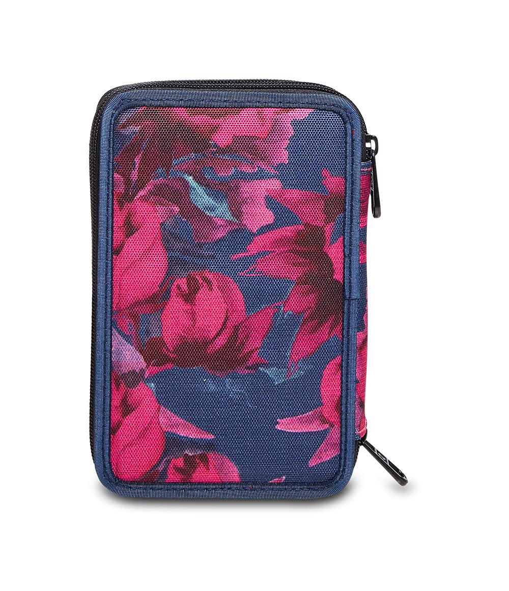invicta-astuccio-scuola-3-zip-rosa-con-fantasia-roses-e-materiale-incluso image 6