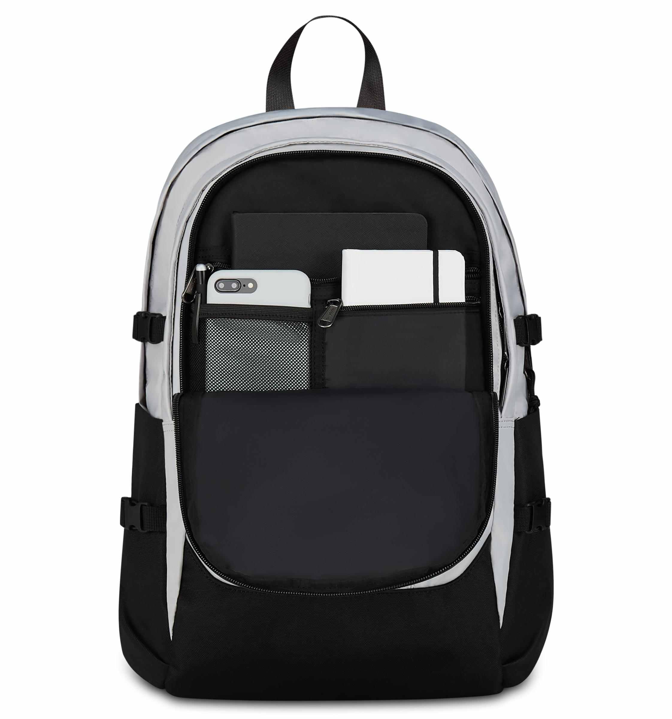 invicta-zaino-scuola-invict-act-plus-grigio-29l image 6