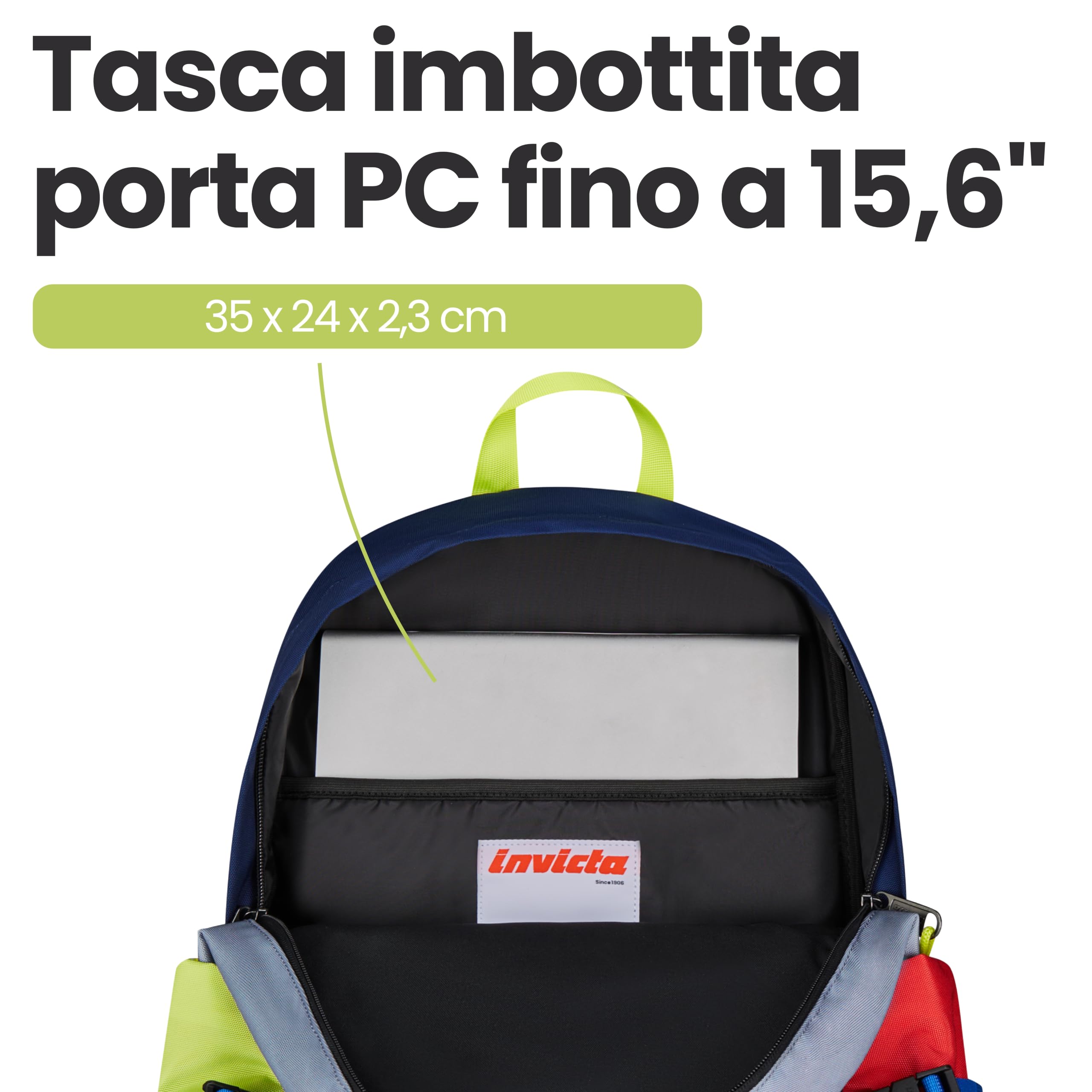 invicta-act-plus-zaino-25l-verde-acqua-multicolor-con-laptop-15-6 image 4