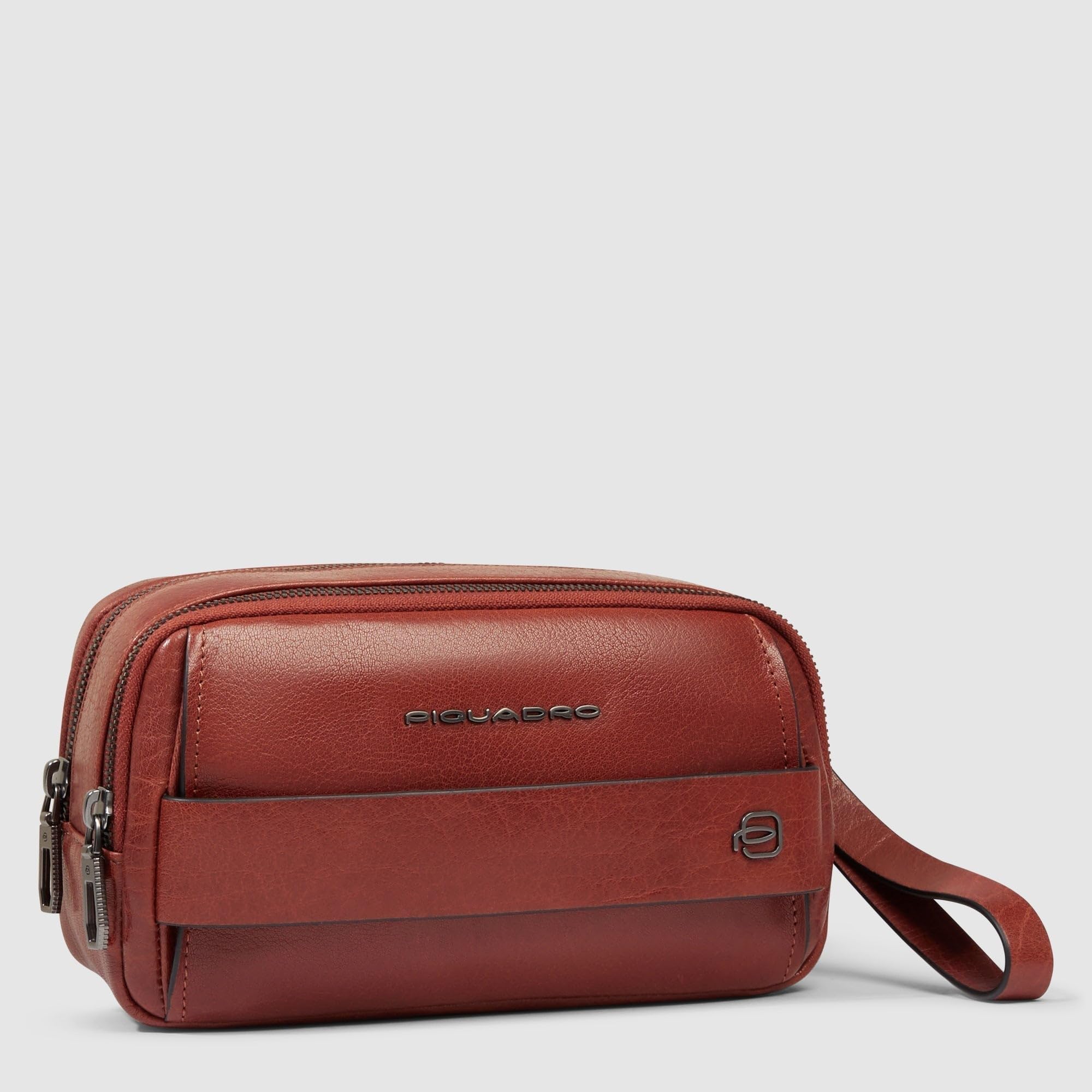 piquadro-pochette-uomo-in-pelle-a-2-scomparti-con-polsiera-rimovibile image 2