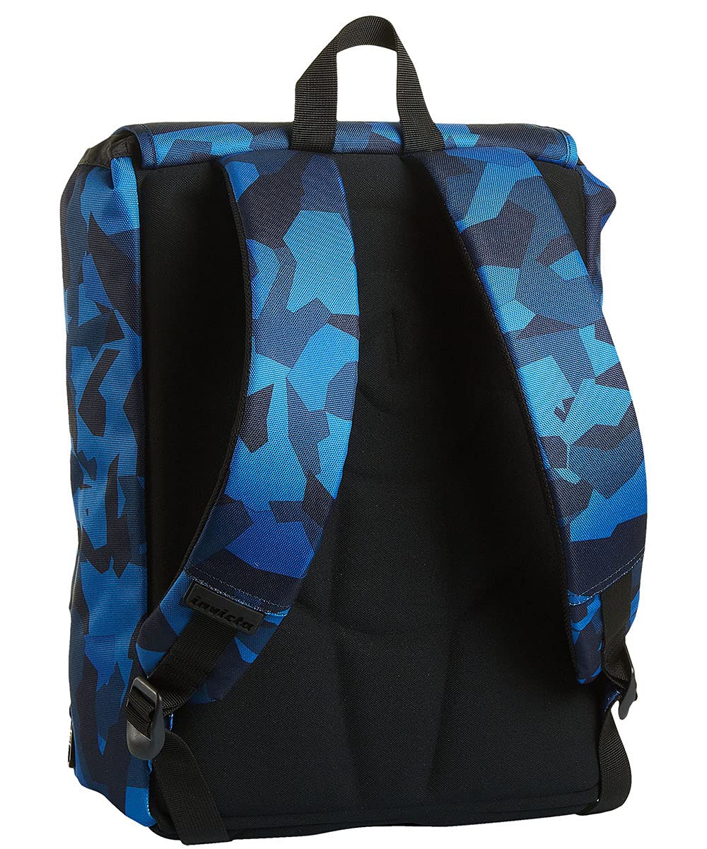 invicta-zaino-square-camo-squared-blu-19-litri-estensibile-a-28-litri image 4