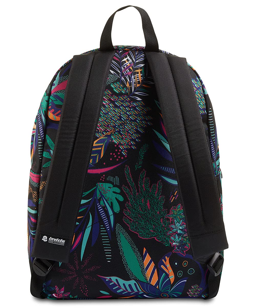invicta-zaino-barly-fantasy-25l-monoscomparto-con-tasca-laptop-e-patch-jacquard image 5