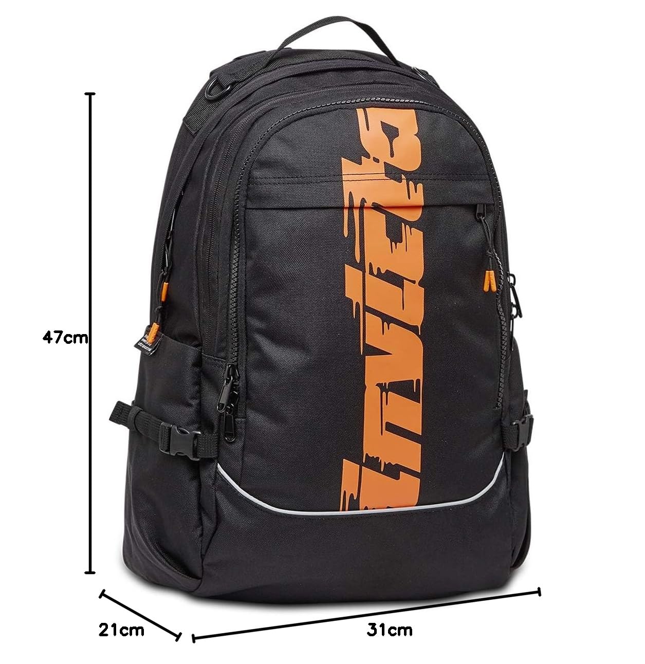 invicta-zaino-act-plus-nero-tasca-porta-pc-per-scuola-e-tempo-libero-unisex image 7