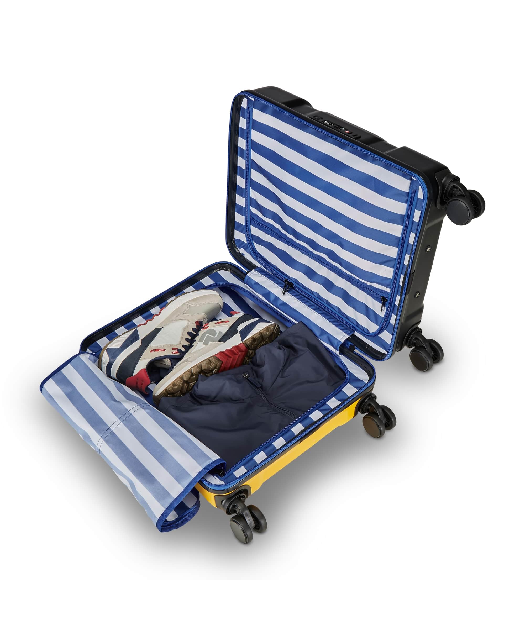 invicta-travel-trolley-rigido-bagaglio-a-mano-giallo-33l-4-ruote-girevoli-tsa-lo image 6