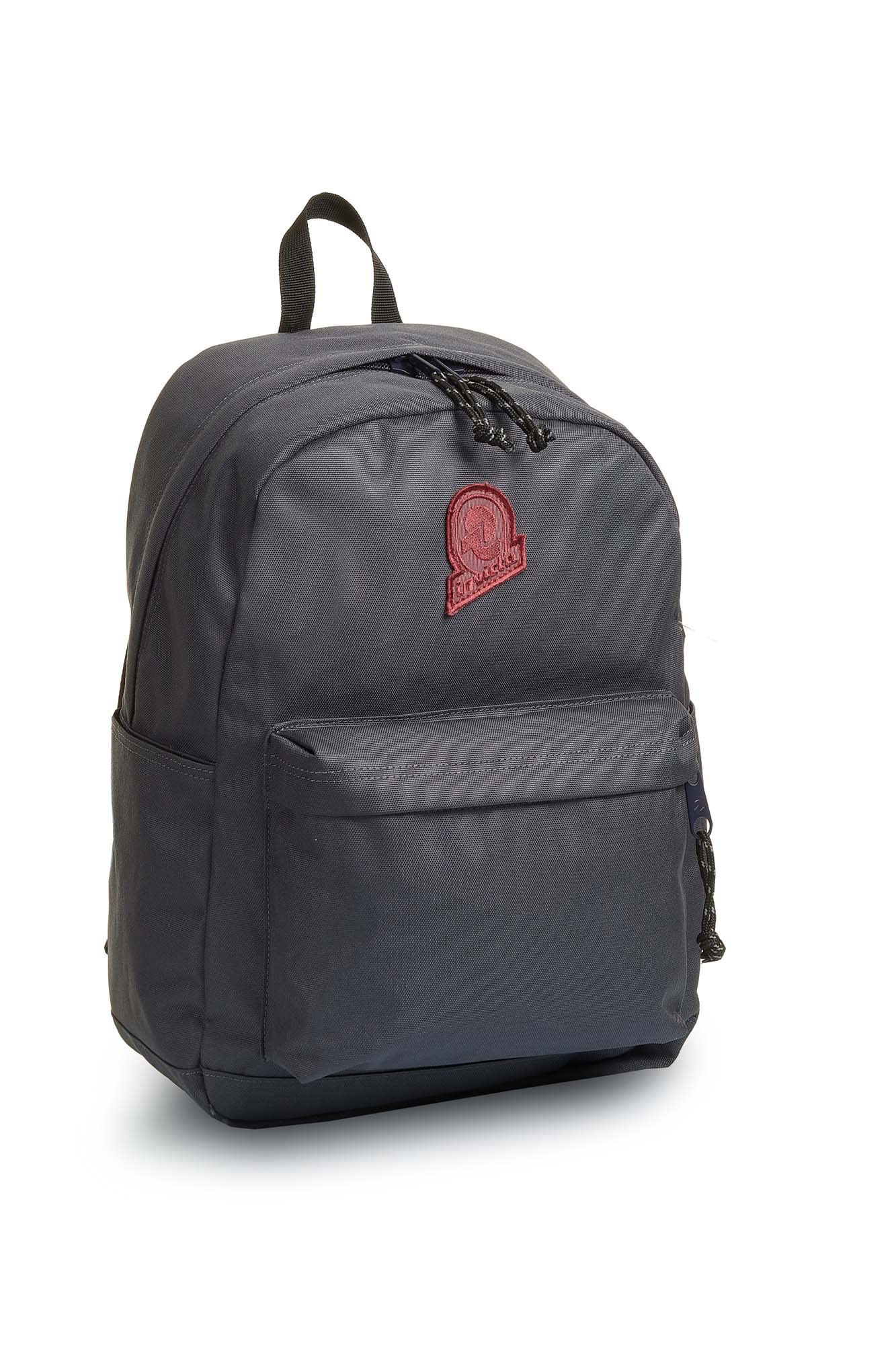 invicta-carlson-solid-zaino-grigio-27-litri-con-tasca-porta-pc image 4