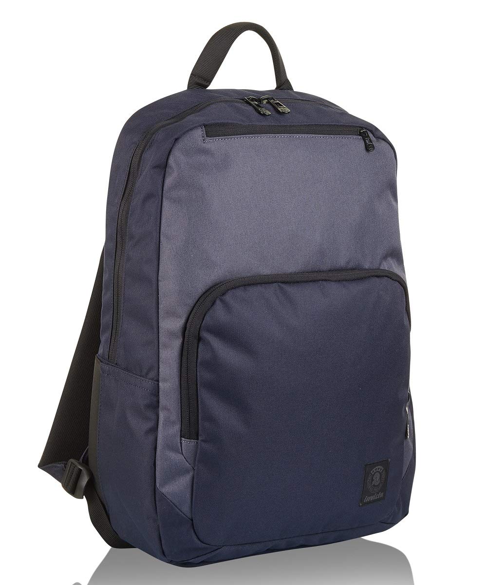 invicta-zaino-biz-per-viaggio-e-ufficio-con-cinghia-per-trolley-tasca-frontale-a image 2