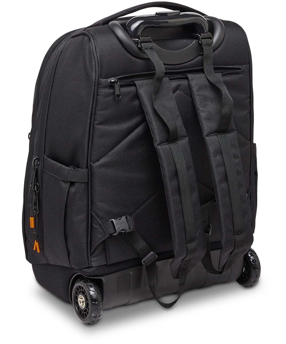 invicta-trolley-scuola-new-bump-2-in-1-nero-con-ruote-75mm-e-organizer image 6