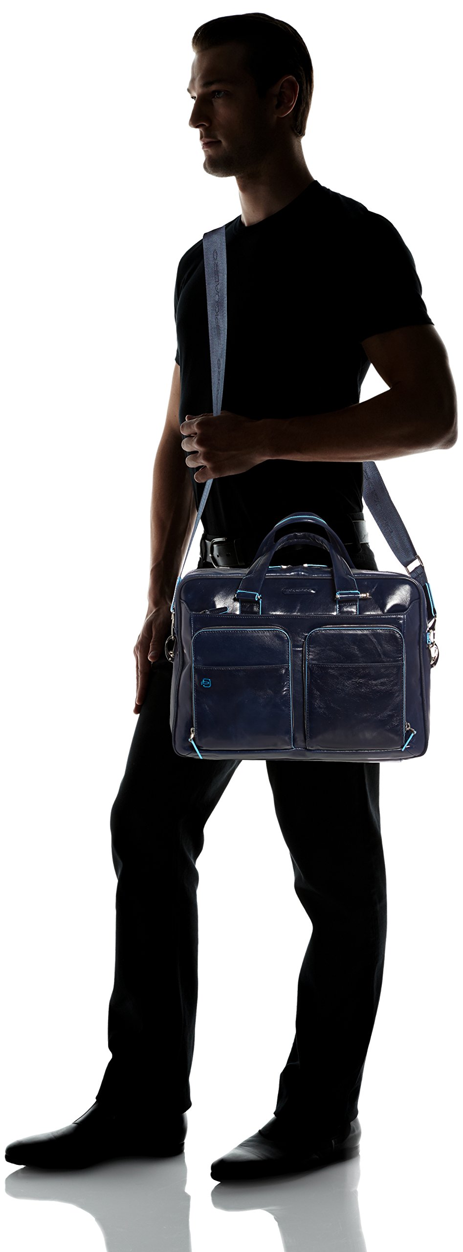 piquadro-borsa-a-tracolla-blu-square-porta-pc-15 image 2