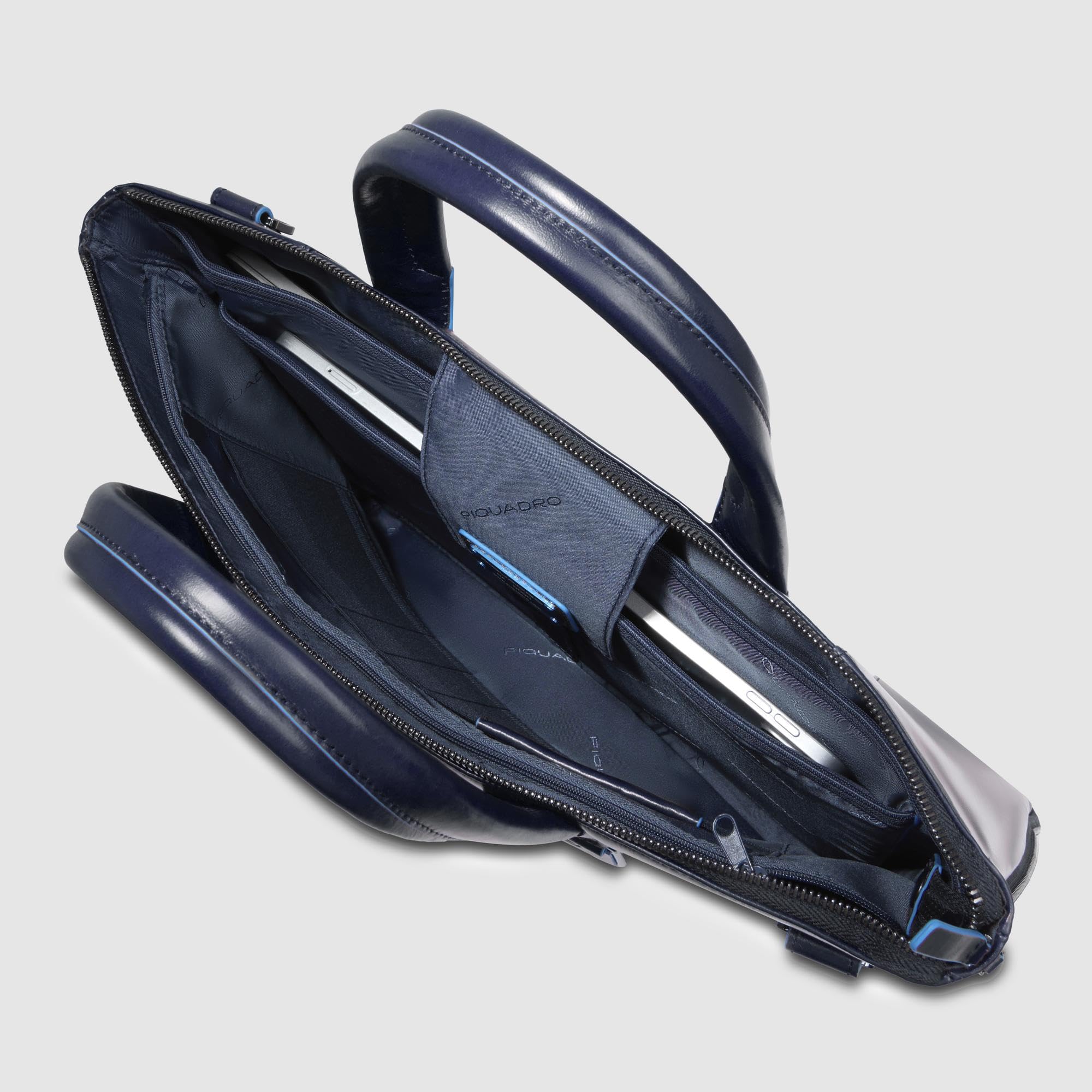 piquadro-square-cartella-42-cm-pelle-blu image 5