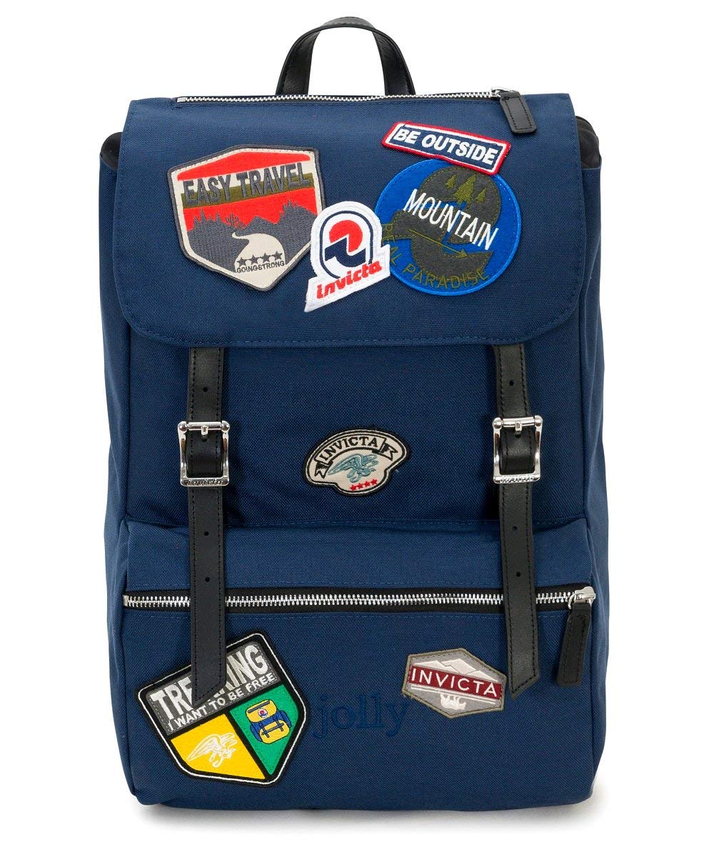 invicta-jolly-heritage-zaino-21-litri-con-tasca-porta-pc-dettagli-in-pelle-unise image 4