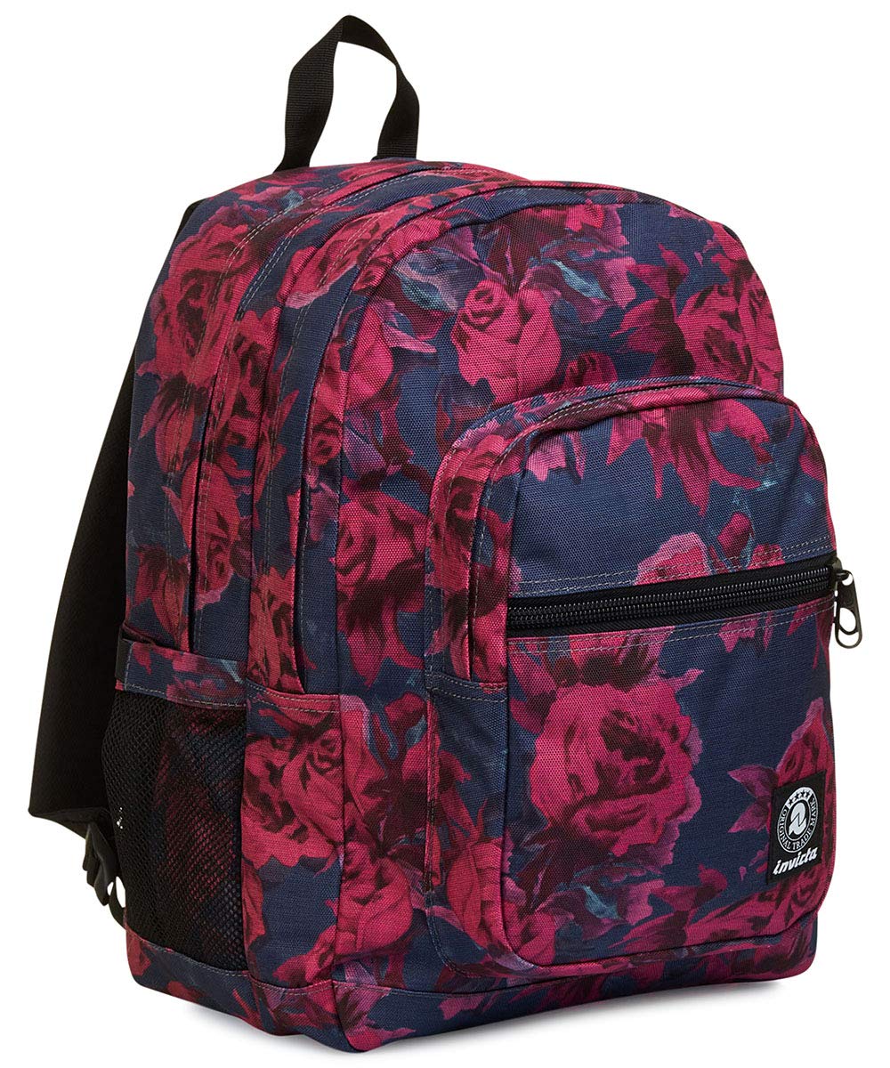 invicta-jelek-zaino-scuola-38l-blu-rosso-con-scomparto-pc image 2