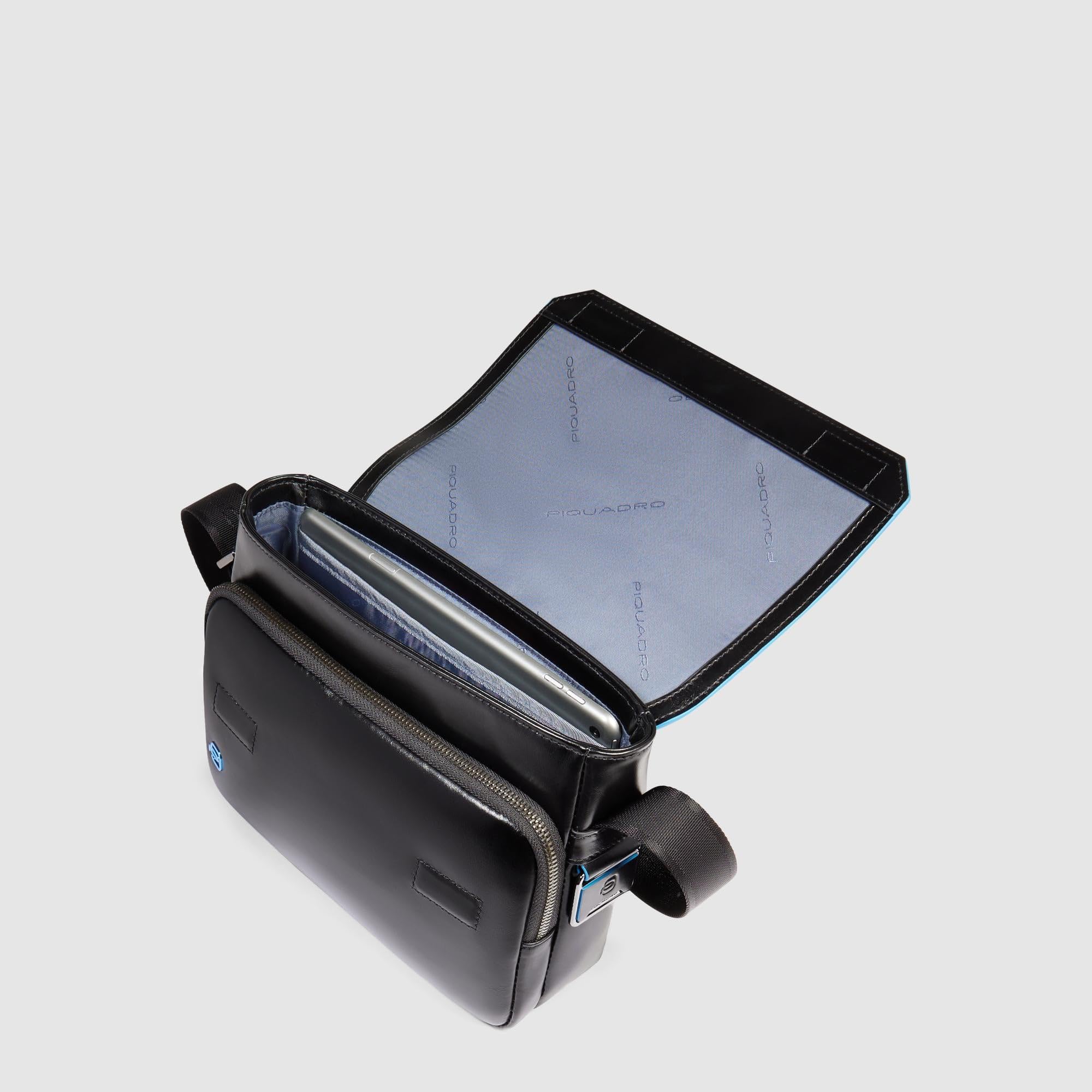 piquadro-tracolla-blue-square-in-pelle-per-uomo image 4