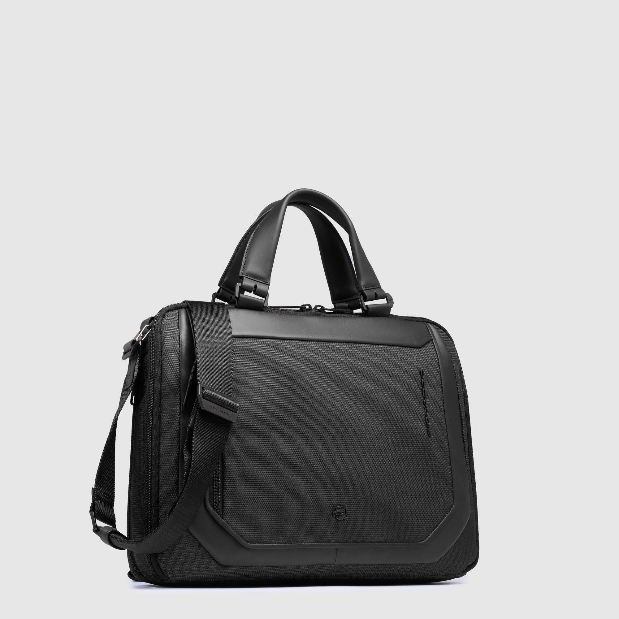 piquadro-borsa-da-lavoro-uomo-espandibile-in-pelle-e-tessuto-per-pc-14 image 2