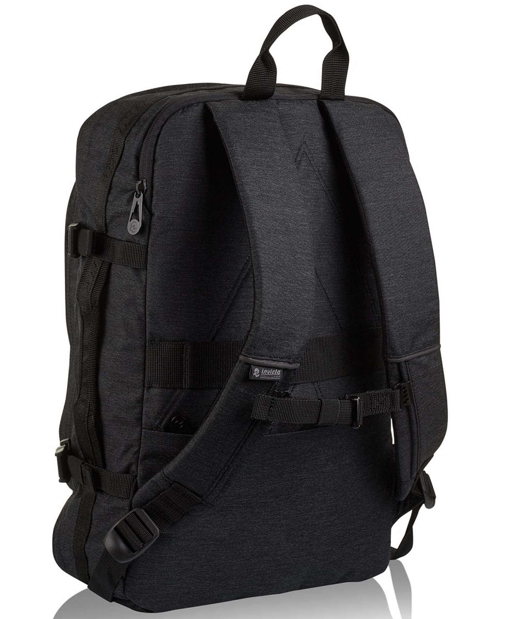 invicta-zaino-h-24-2tone-nero-19-5-l-con-nastro-per-trolley-e-tasca-porta-pc-15- image 2