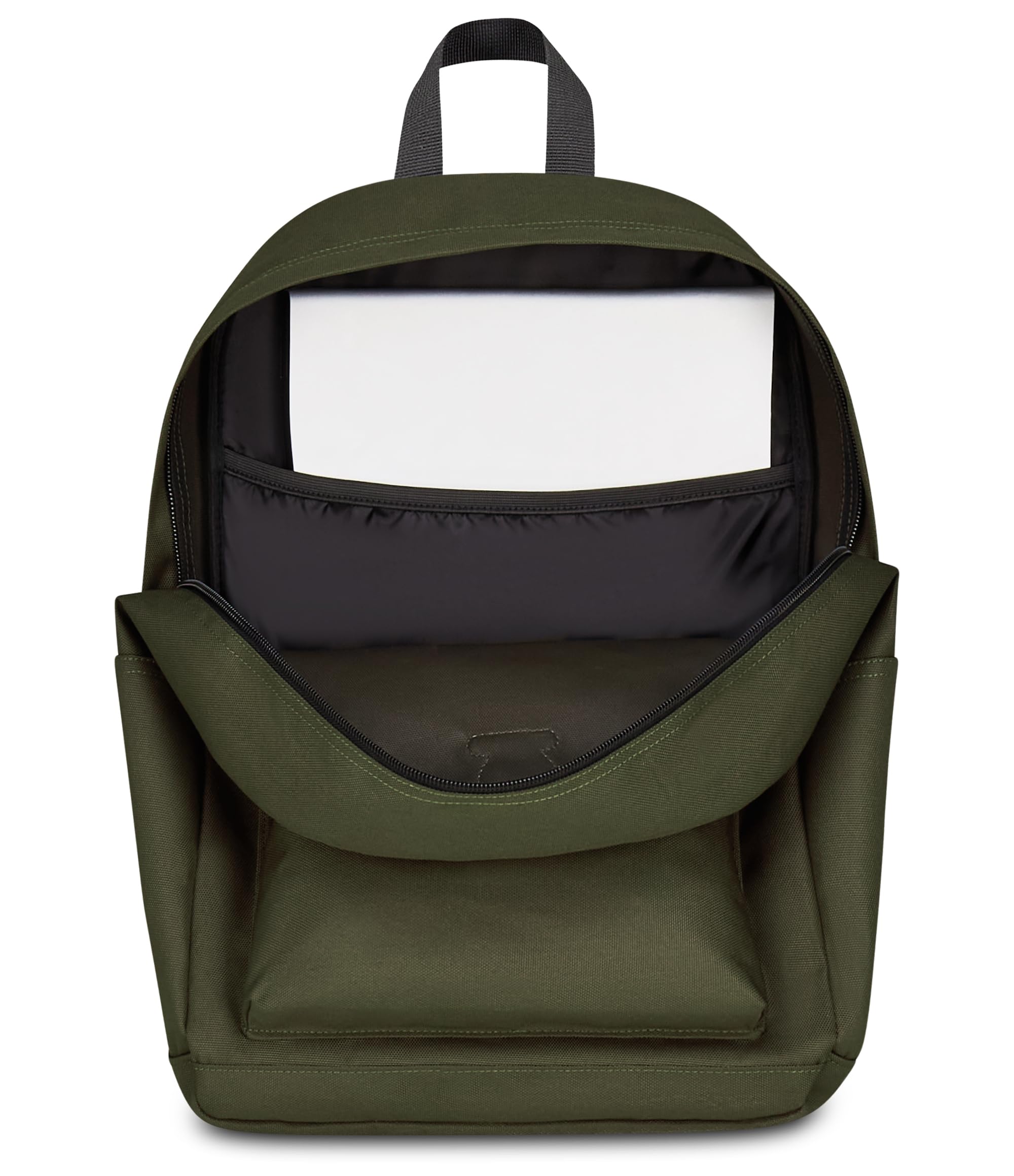 invicta-zaino-monoscomparto-ollie-solid-verde-25-l-tasca-pc-14 image 6