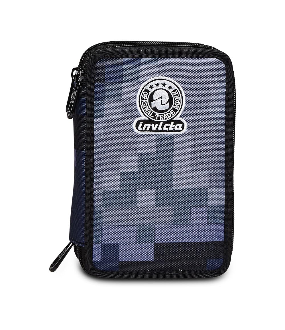 invicta-astuccio-3-zip-fantasy-pixel-camo-blue-44-pezzi-poliestere-riciclato image 7