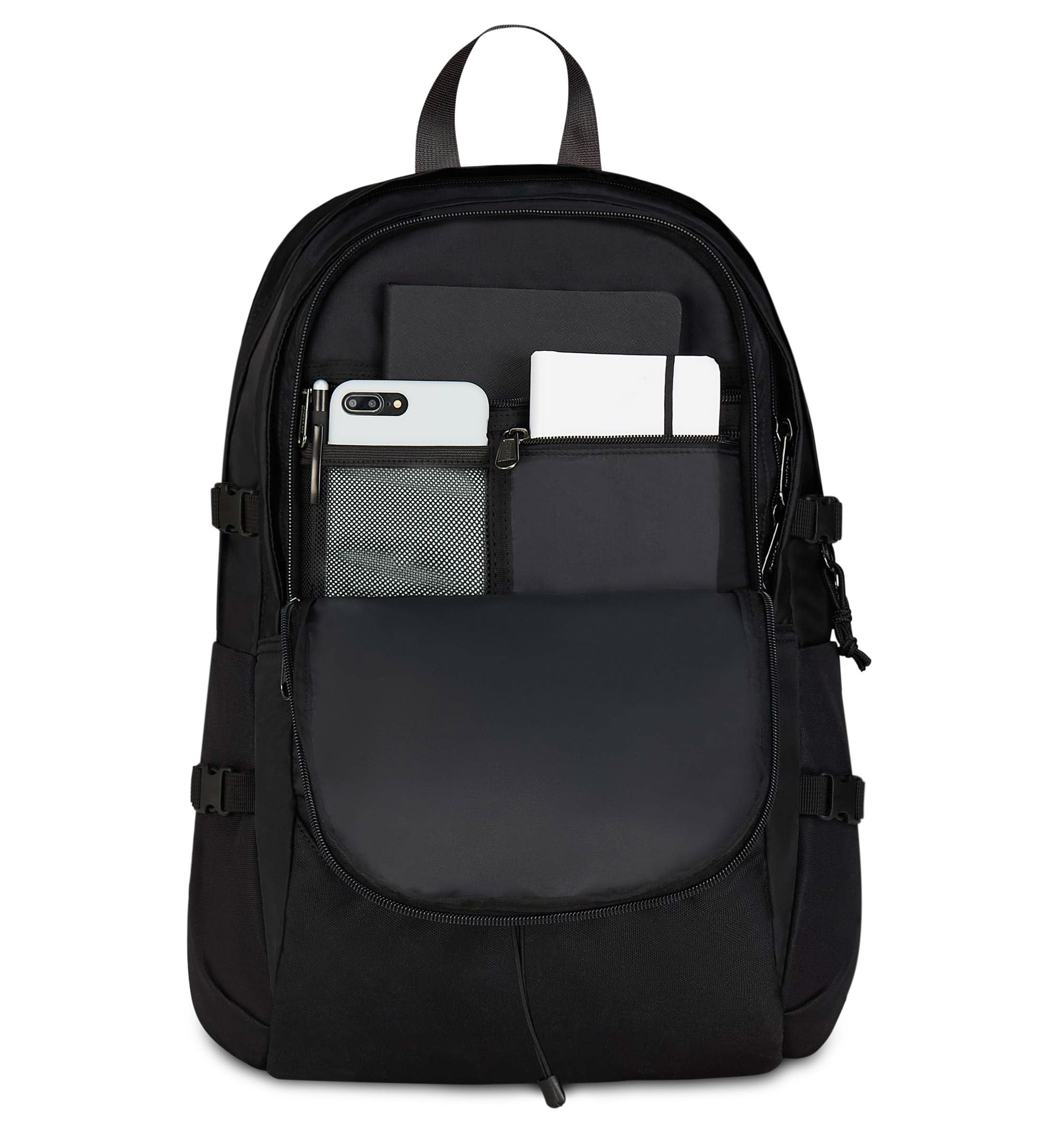 invicta-zaino-scuola-invict-act-plus-nero-29-litri-doppio-scomparto-con-tasca-pc image 6