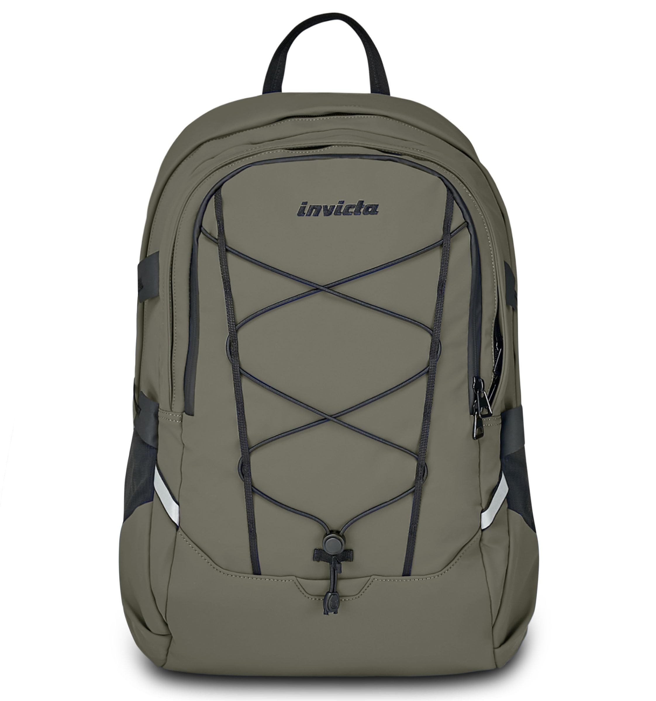 invicta-act-plus-zaino-lavoro-grigio-29l-con-tasca-pc-14-e-fondo-rinforzato image 1